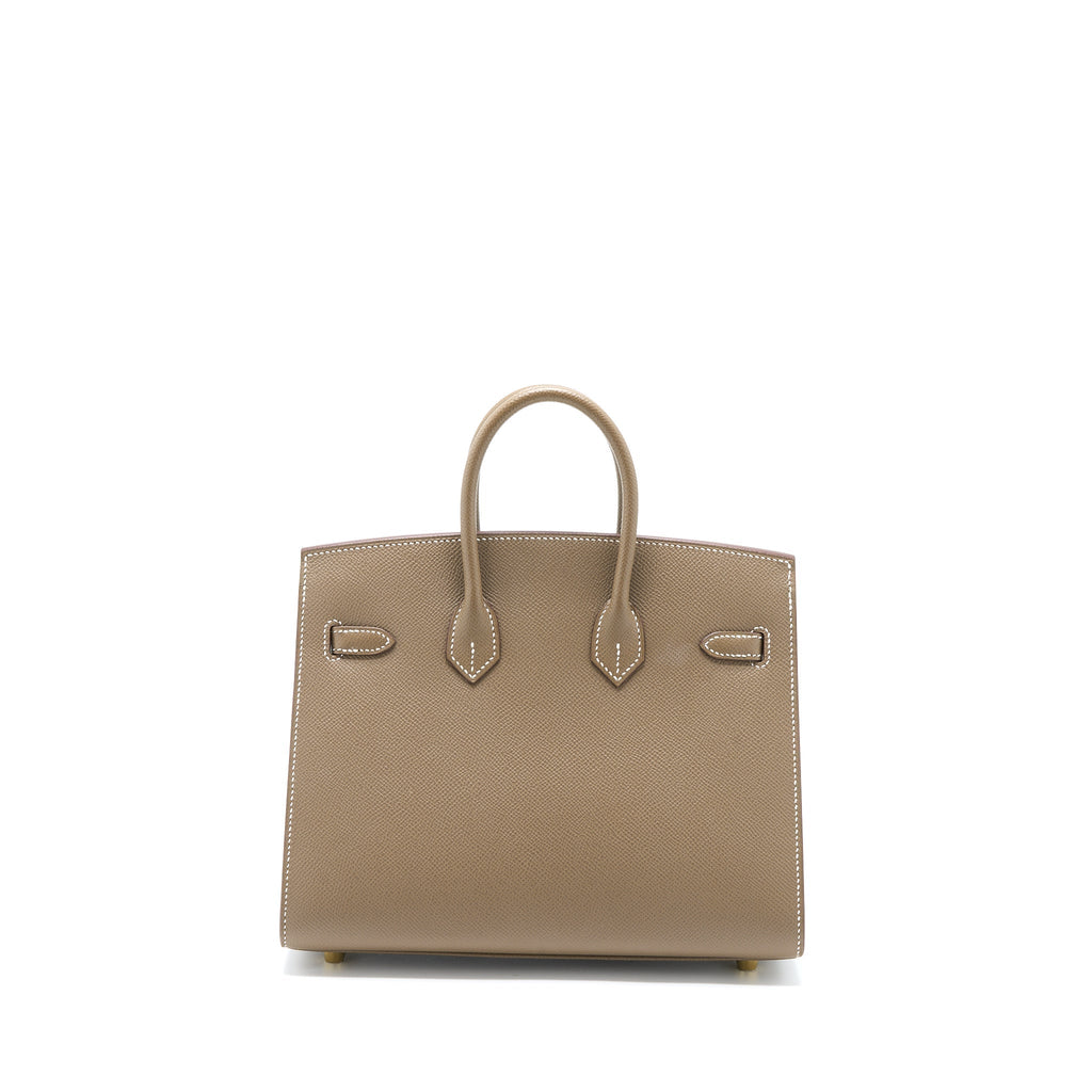HERMES BIRKIN 25 EPSOM ETOUPE GHW