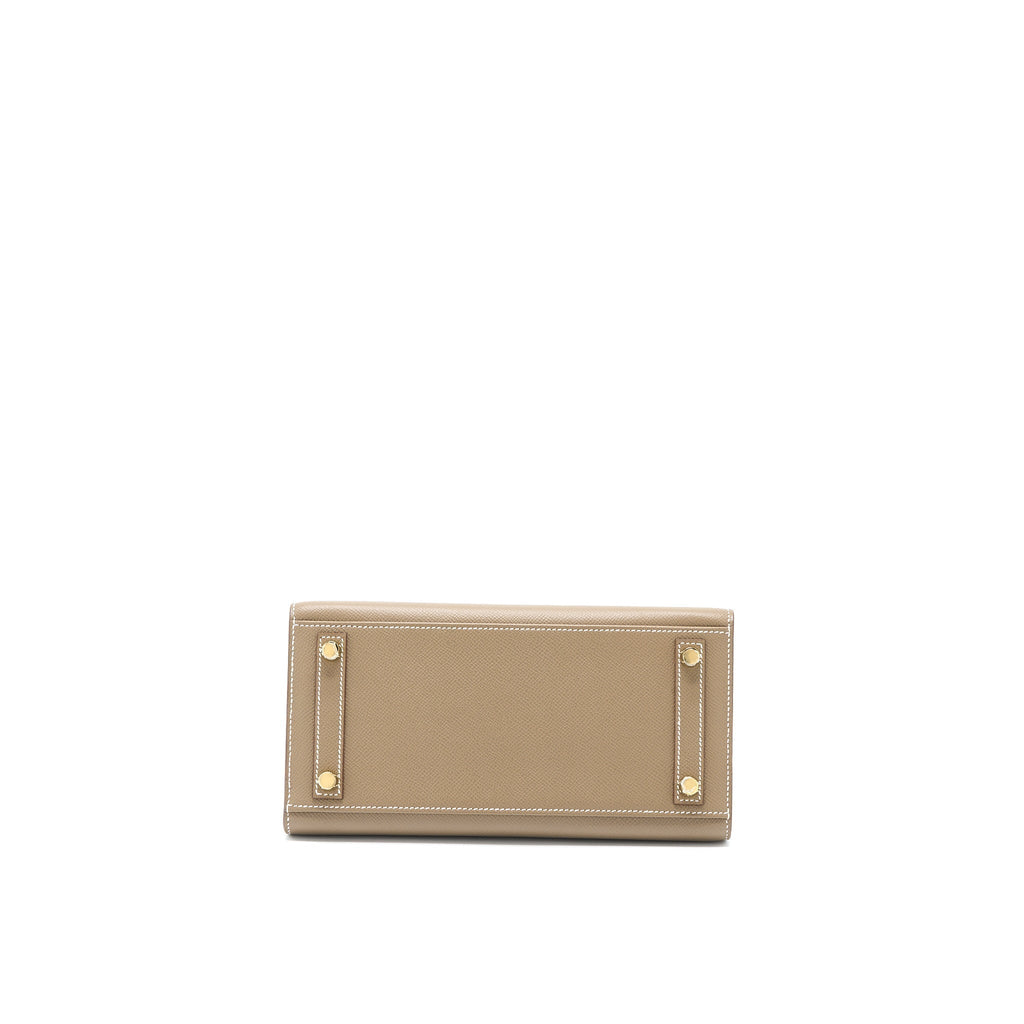 HERMES BIRKIN 25 EPSOM ETOUPE GHW