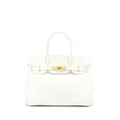 HERMES BIRKIN 30 CLEMENCE BLANC GHW