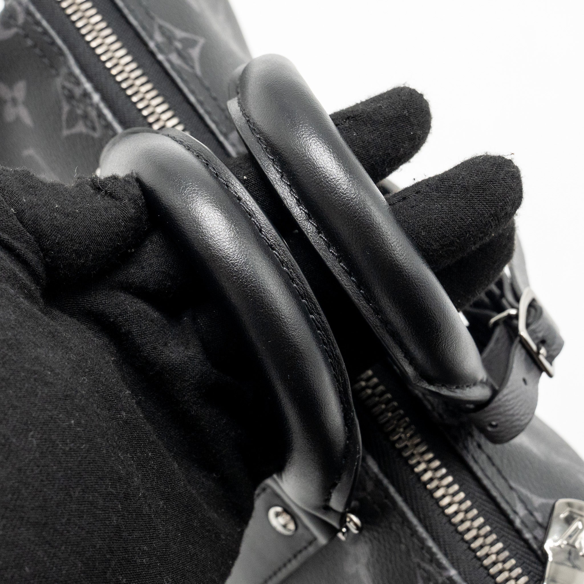 KEEPALL BANDOULIERE 25 MONOGRAM ECLIPSE SHW