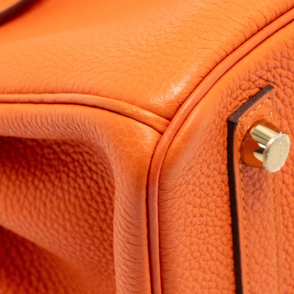 HERMES BIRKIN 25 TOGO 9J FEU GHW