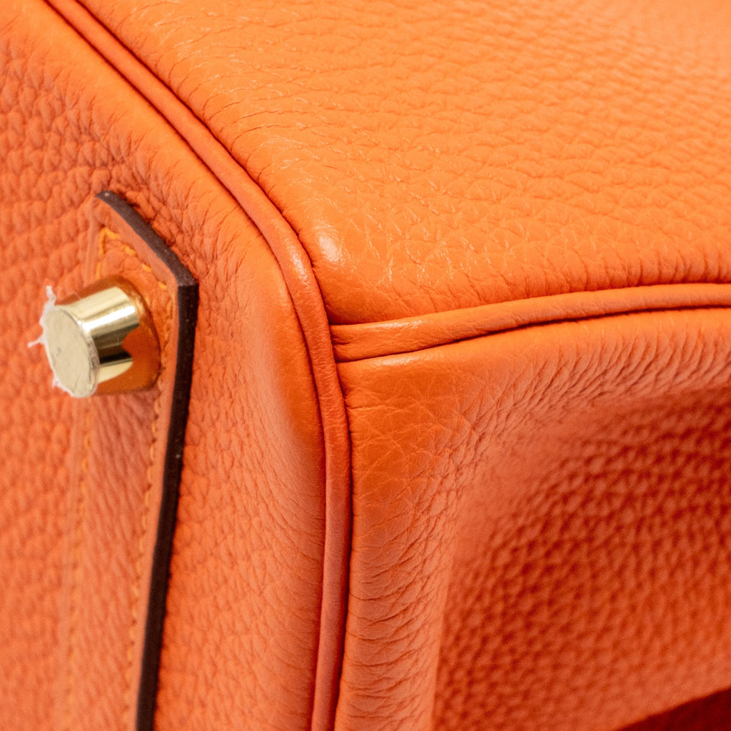 HERMES BIRKIN 25 TOGO 9J FEU GHW