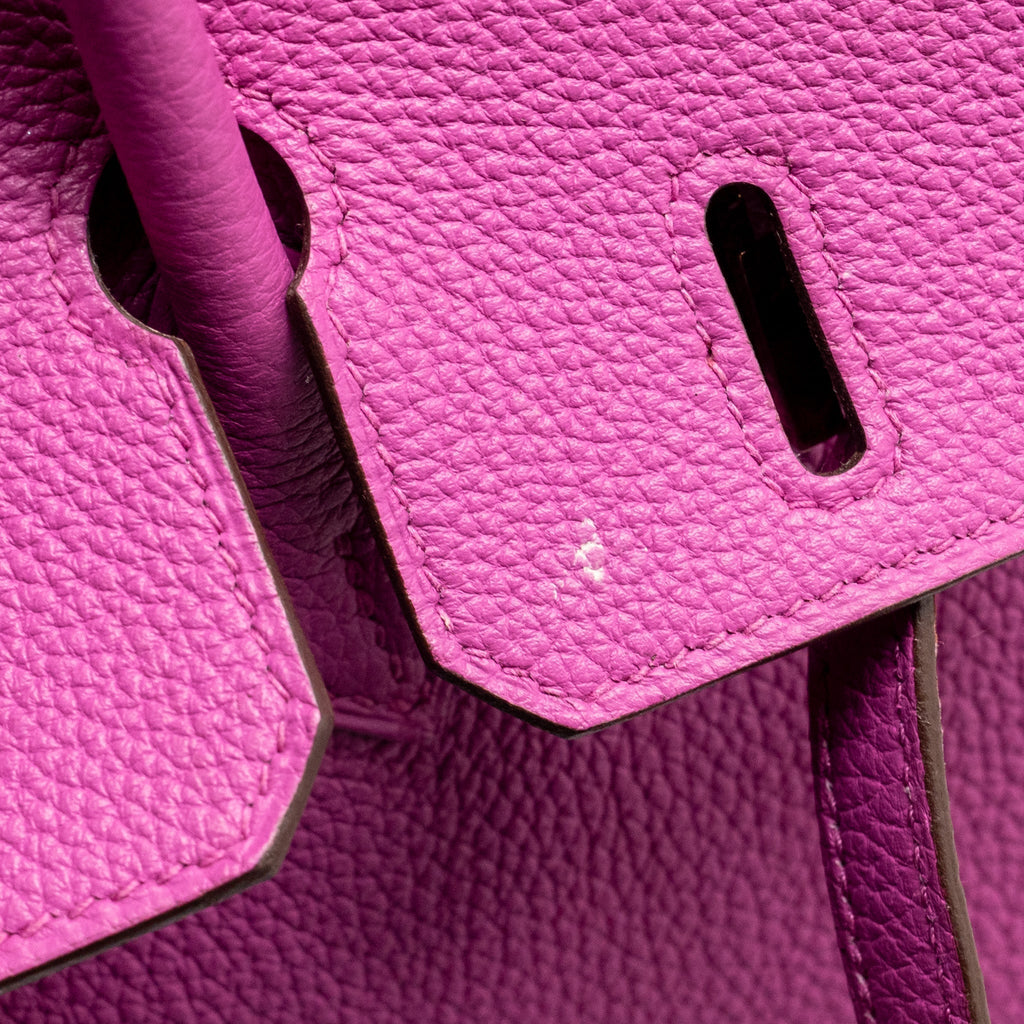 HERMES BIRKIN 25 TOGO MAGNOLIA SHW