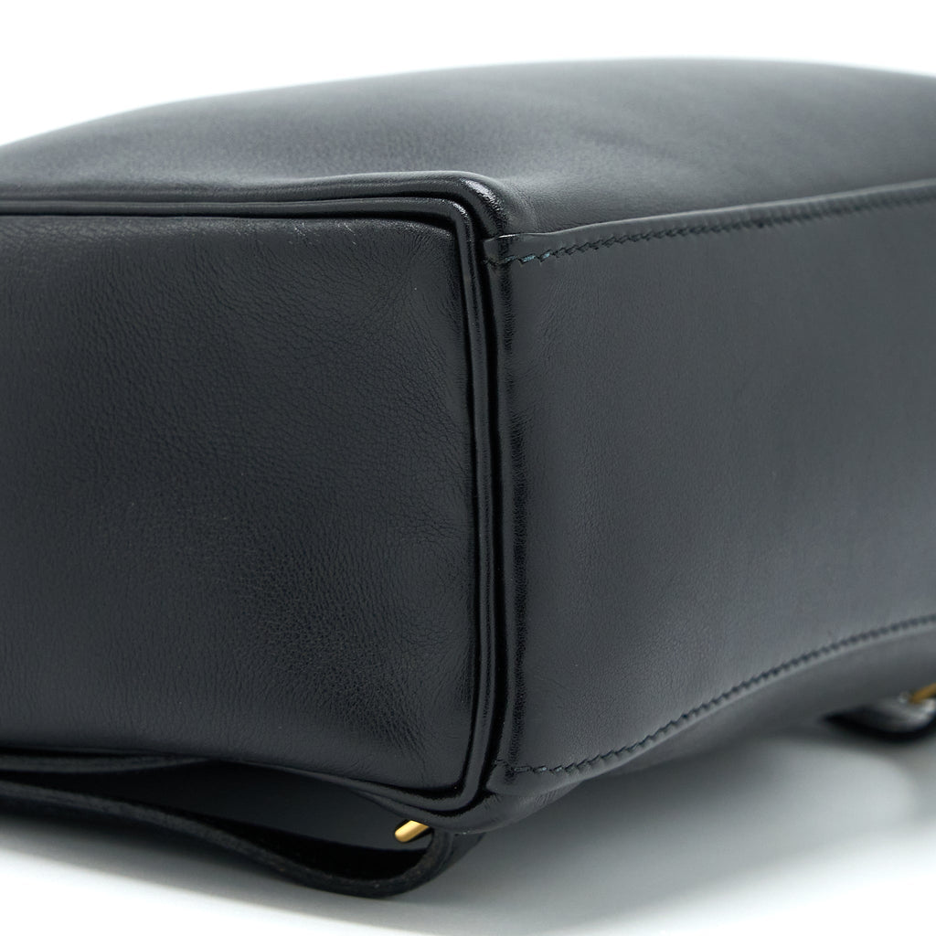 VINTAGE KELLY ADO 20CM SWIFT BLACK GHW