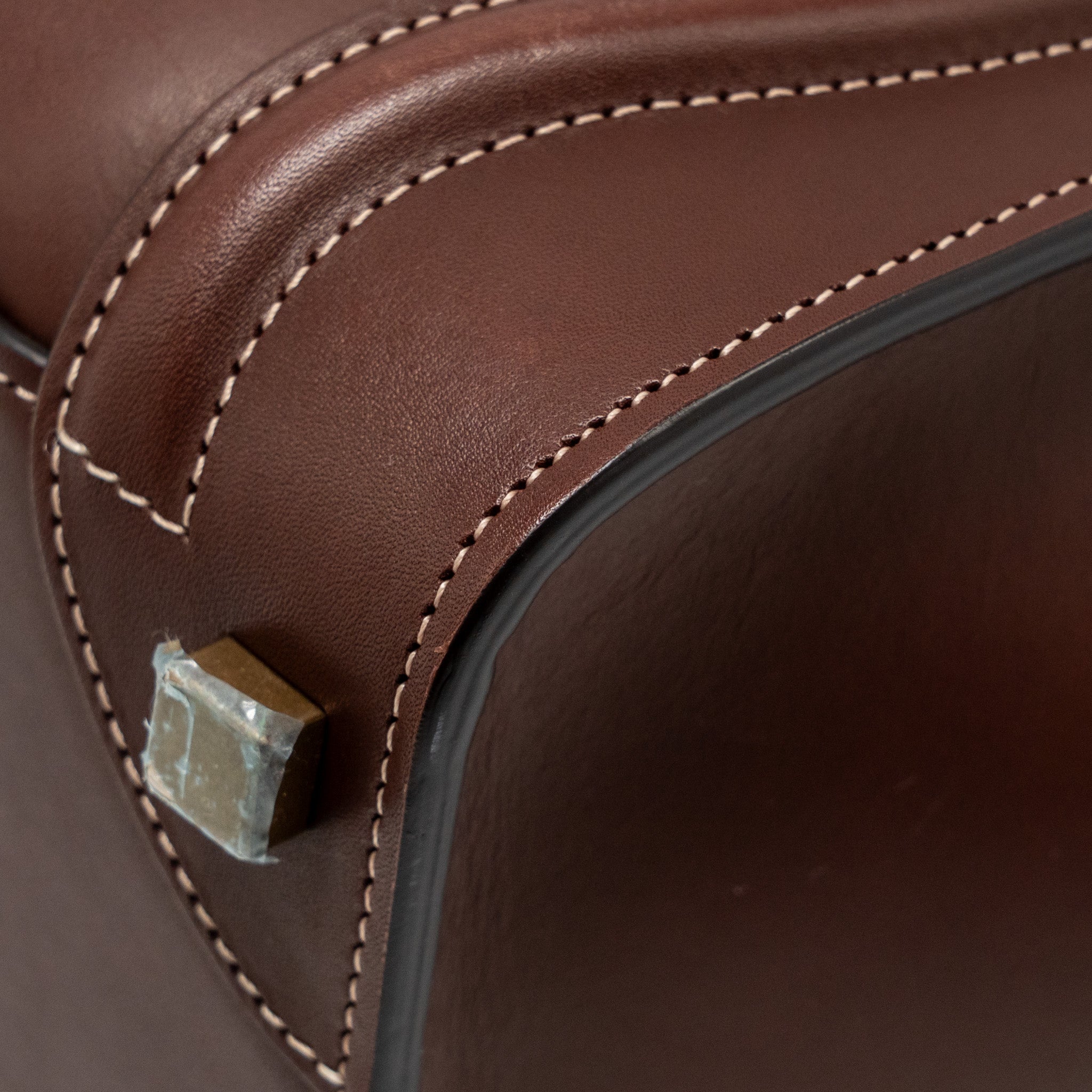 MICRO LUGGAGE BAG CALFSKIN BURGUNDY GHW