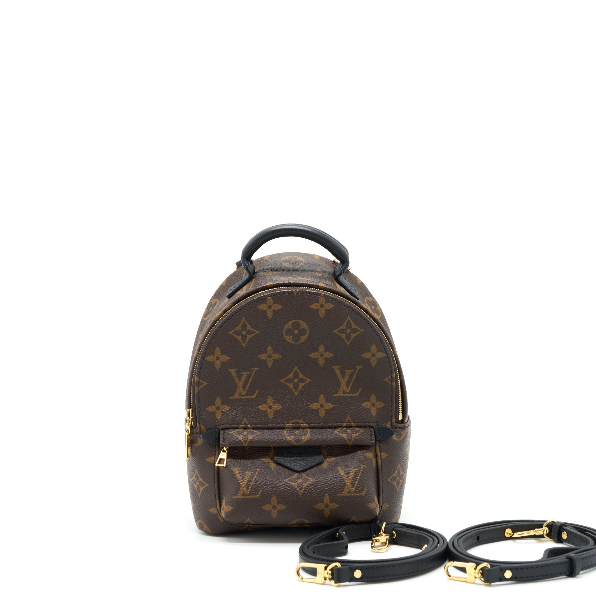 PALM SPRINGS MINI BACKPACK MONOGRAM CANVAS NEW ZIPPER