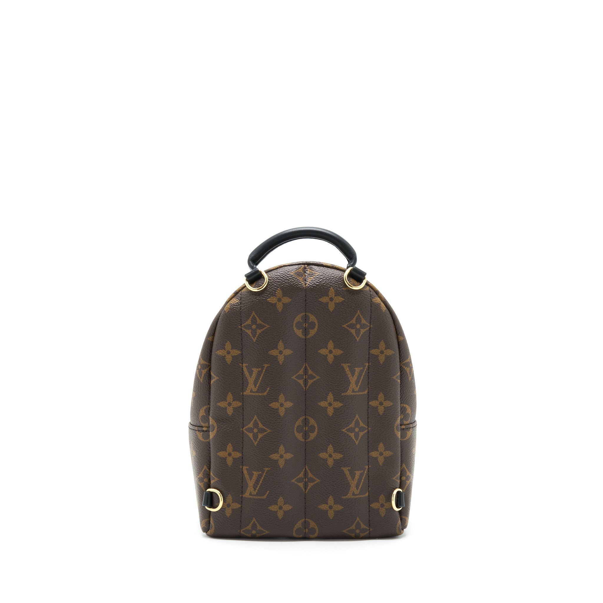 PALM SPRINGS MINI BACKPACK MONOGRAM CANVAS NEW ZIPPER
