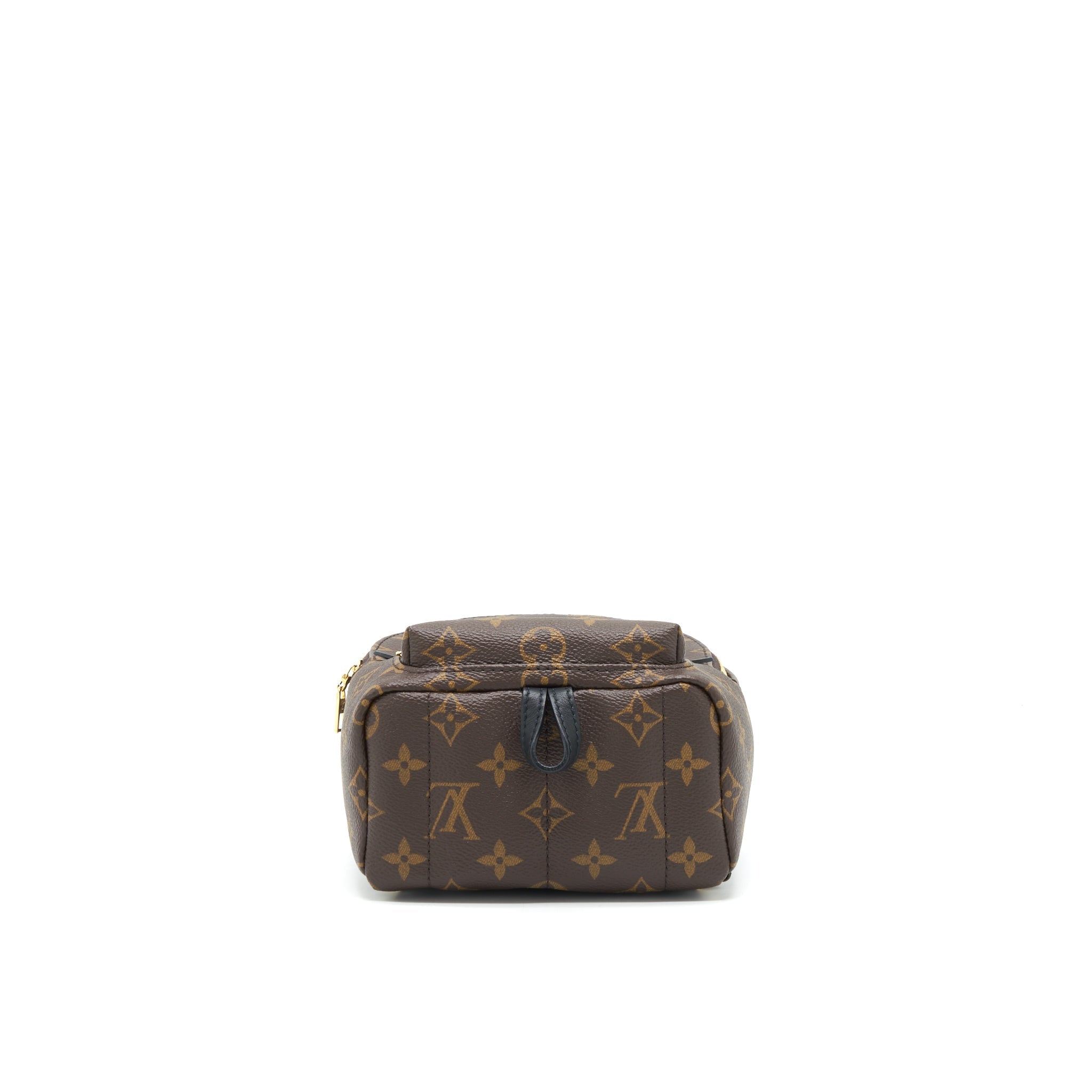 PALM SPRINGS MINI BACKPACK MONOGRAM CANVAS NEW ZIPPER
