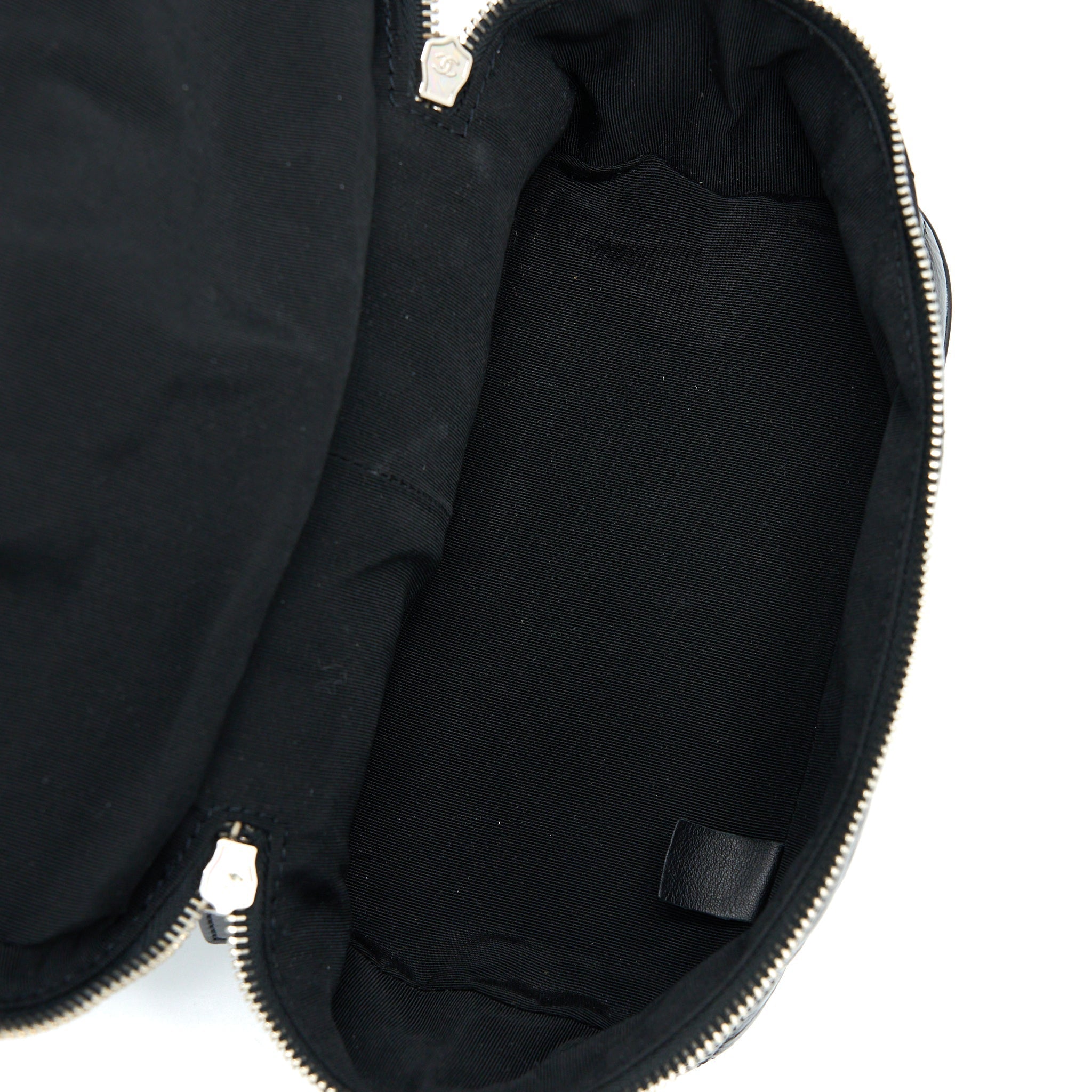 PVC AQUARIUM BACKPACK BLACK PVC/AGED CALFSKIN SHW