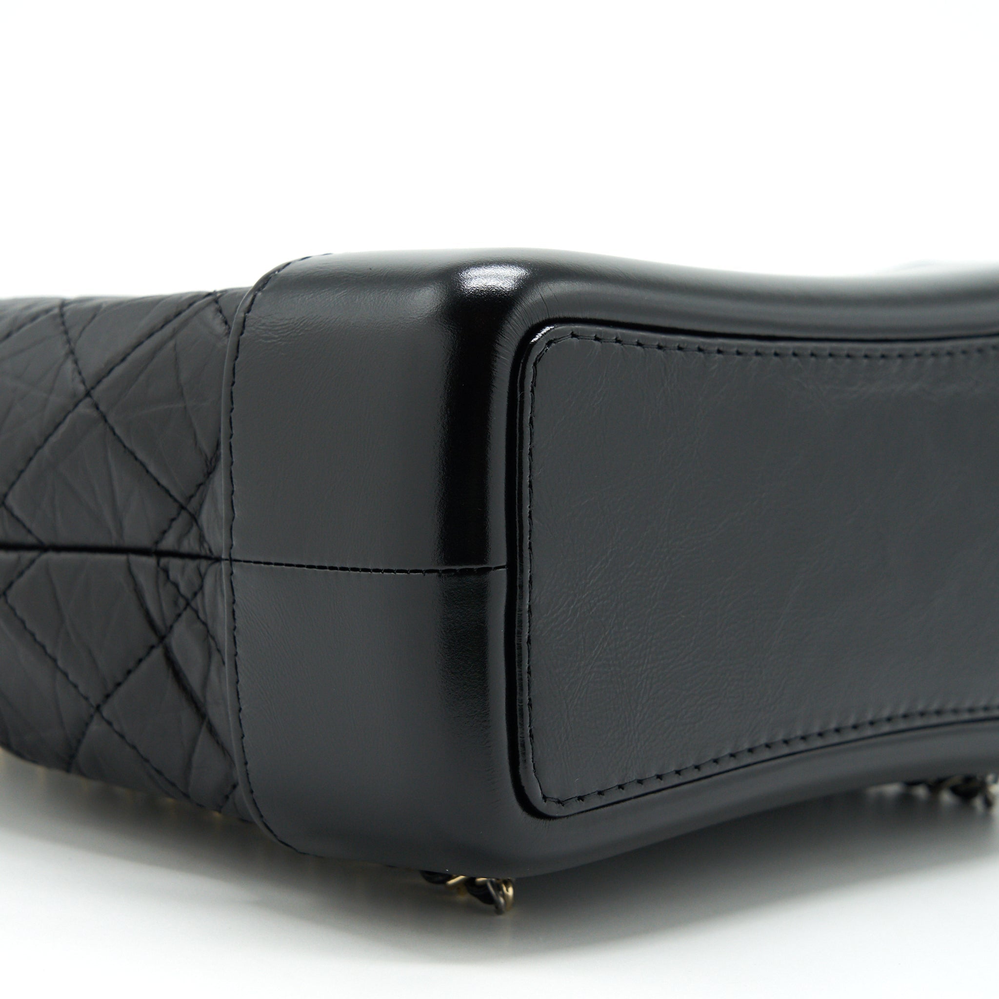 SMALL GABRIELLE BACKPACK BLACK RUTHENIUM SHW(MICROCHIP)