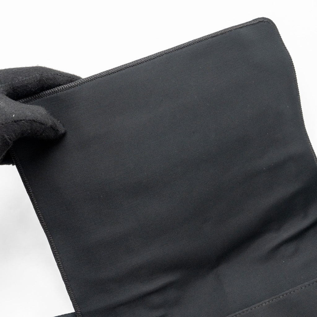 VINTAGE MESSENGER SHOULDER BAG FELT/CANVAS BLACK SHW