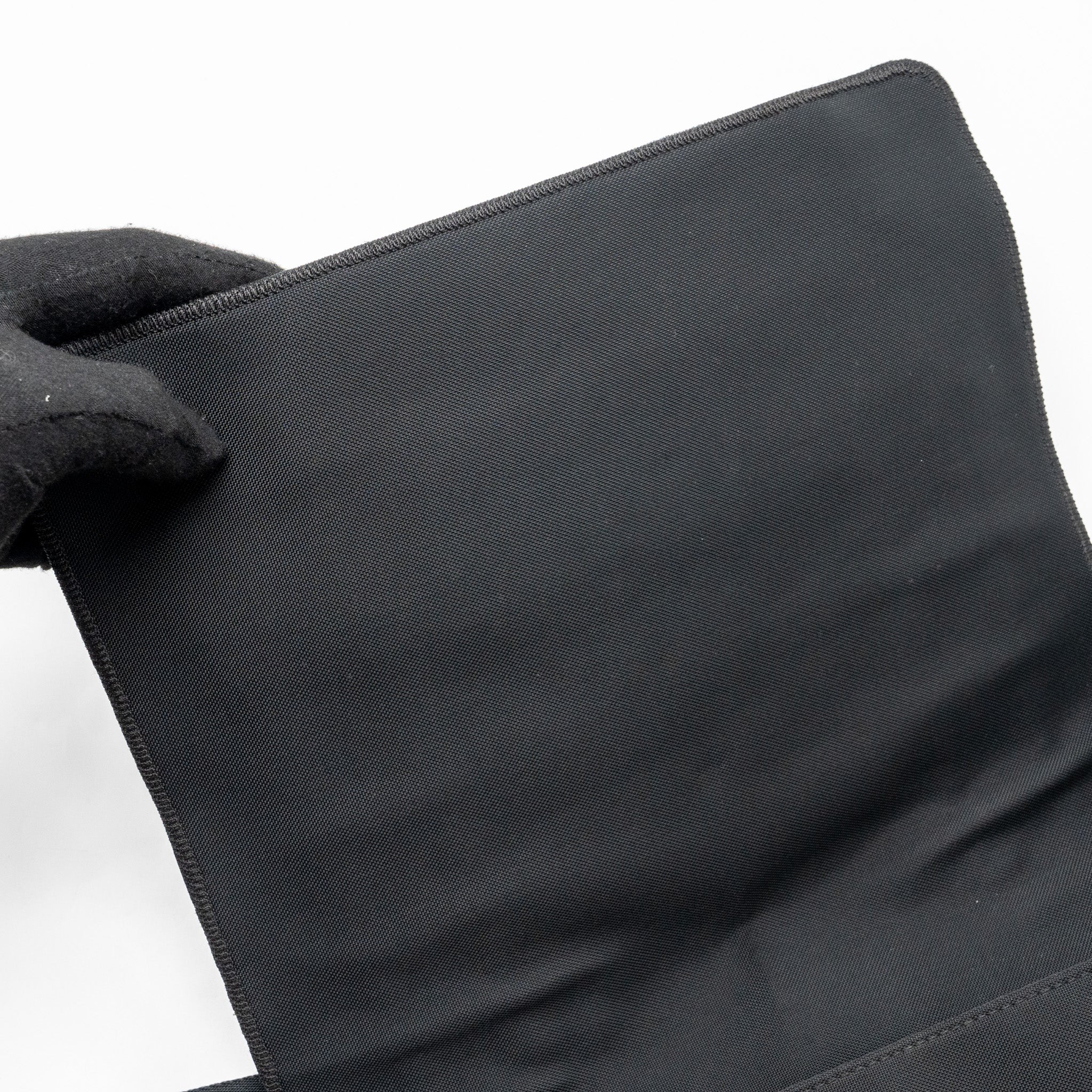 VINTAGE MESSENGER SHOULDER BAG FELT/CANVAS BLACK SHW