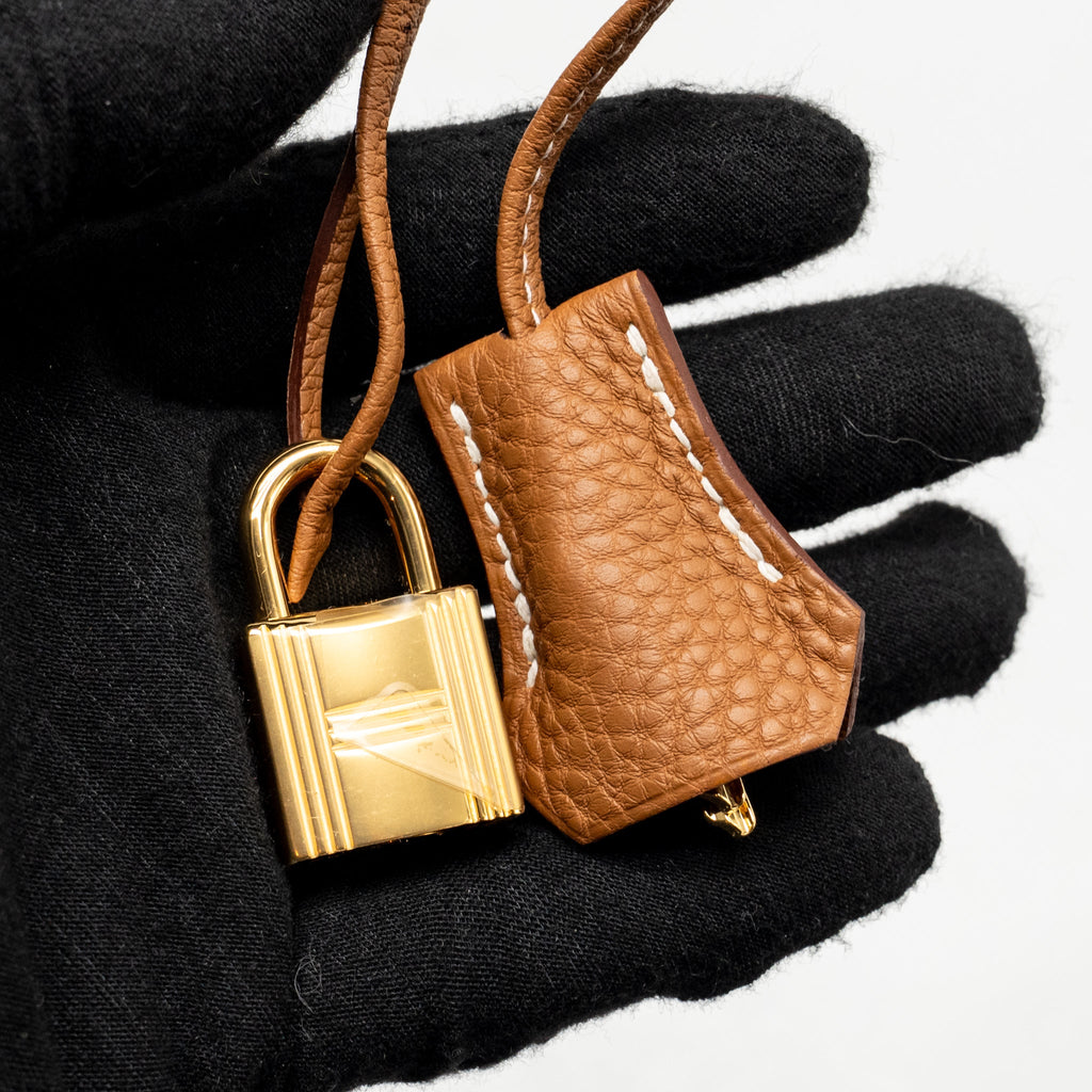 HERMES BIRKIN 25 TOGO GOLD GHW