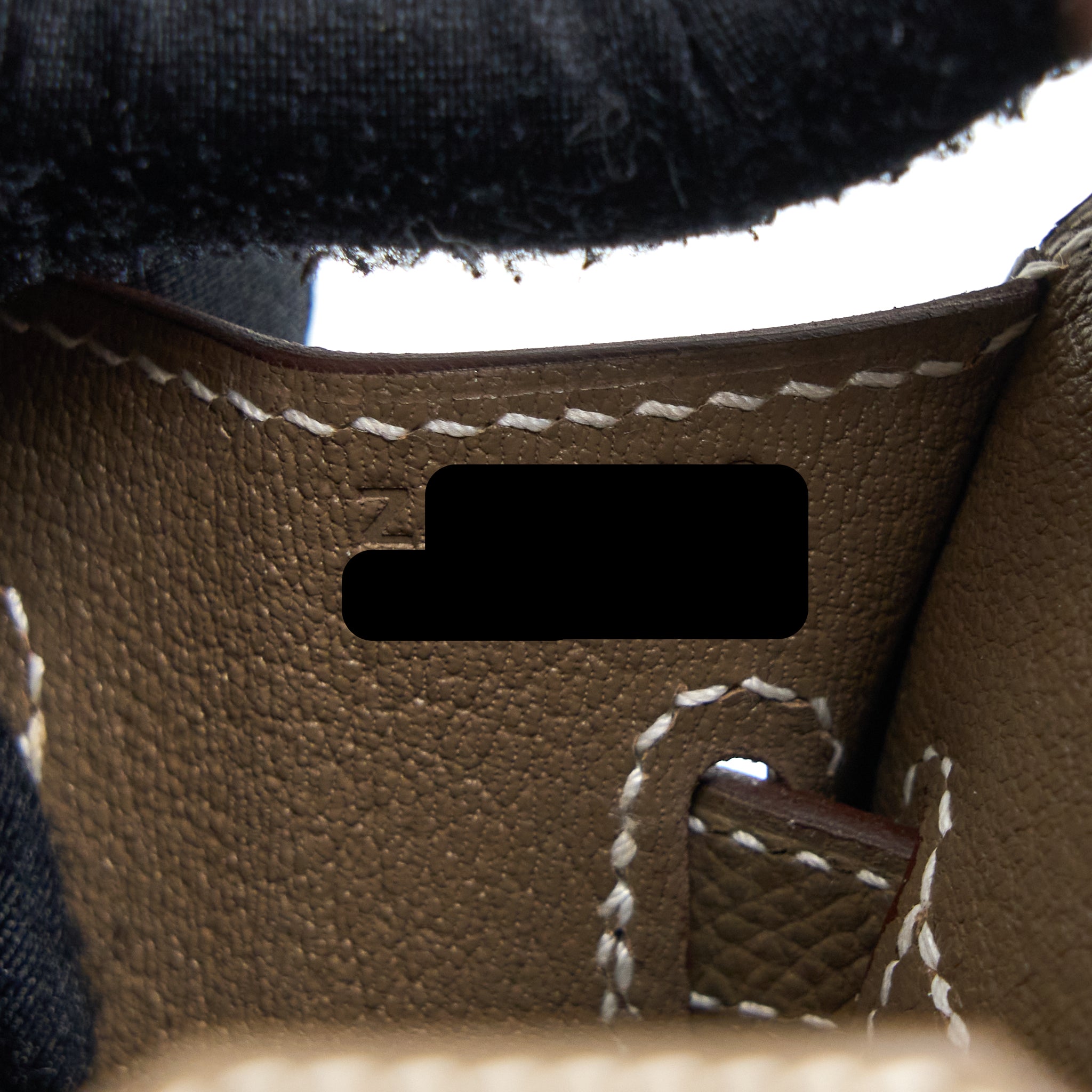 HERMES BIRKIN 25 EPSOM ETOUPE GHW