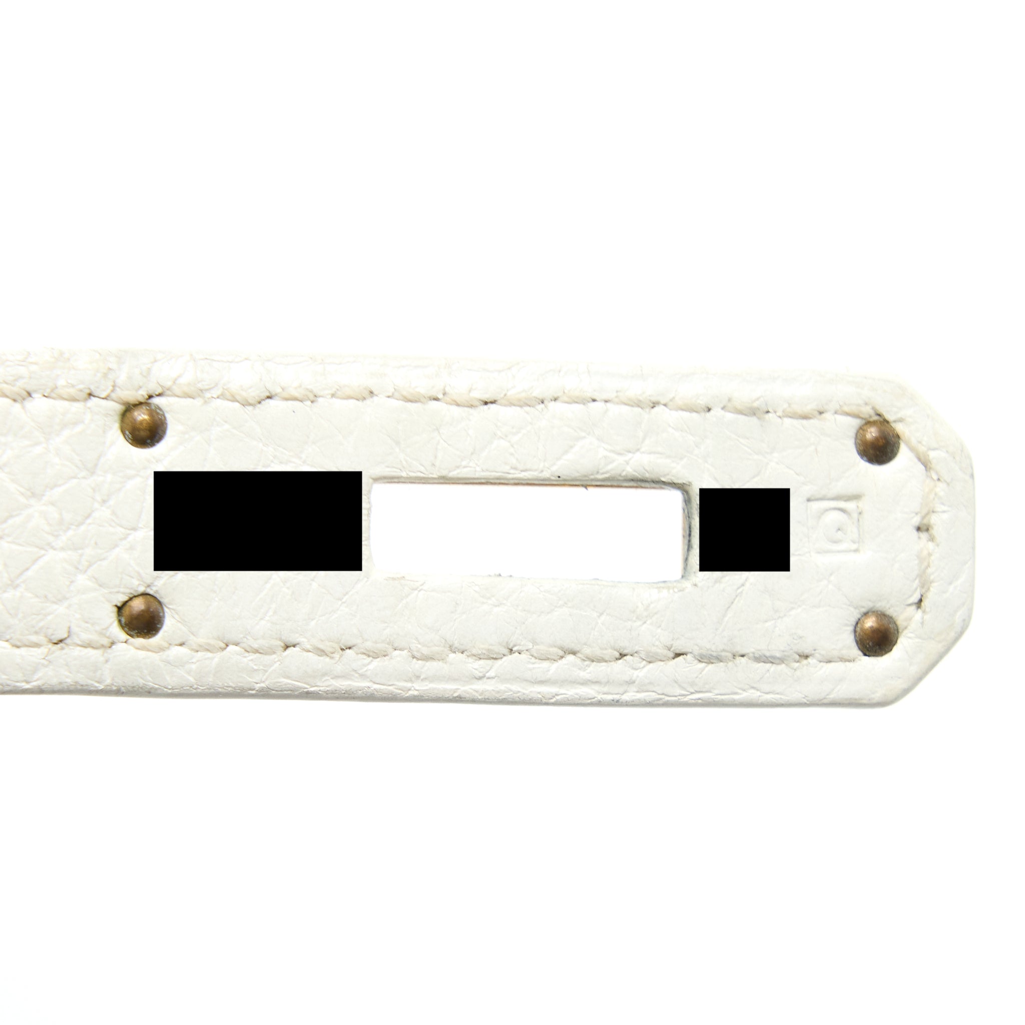 HERMES BIRKIN 30 CLEMENCE BLANC GHW