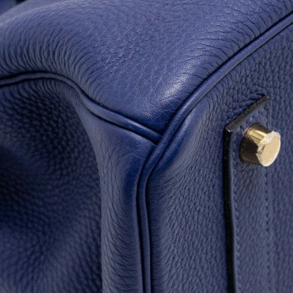 HERMES BIRKIN 35 TOGO BLUE GHW
