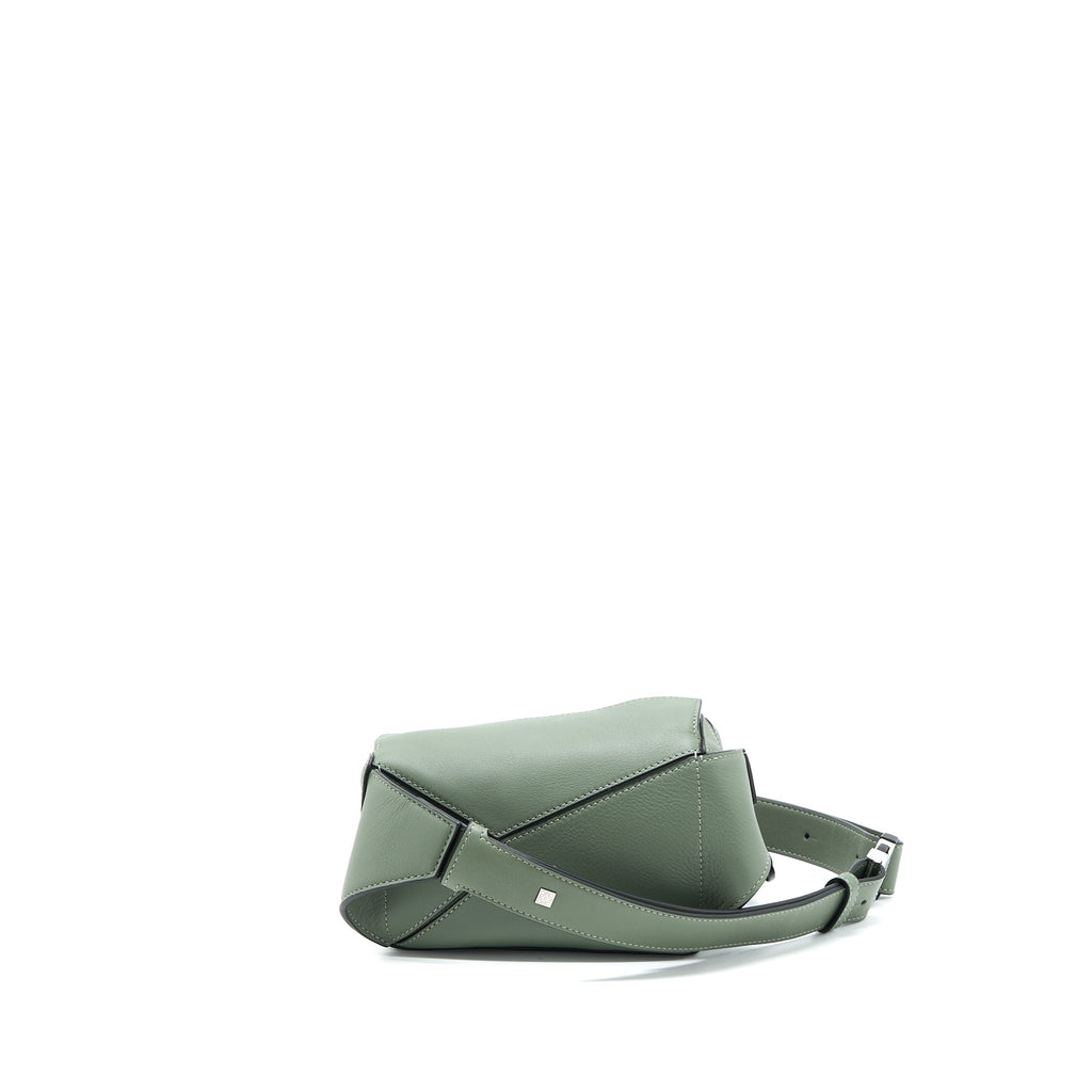 MINI PUZZLE BUMBAG CALFSKIN DARK SAGE SHW