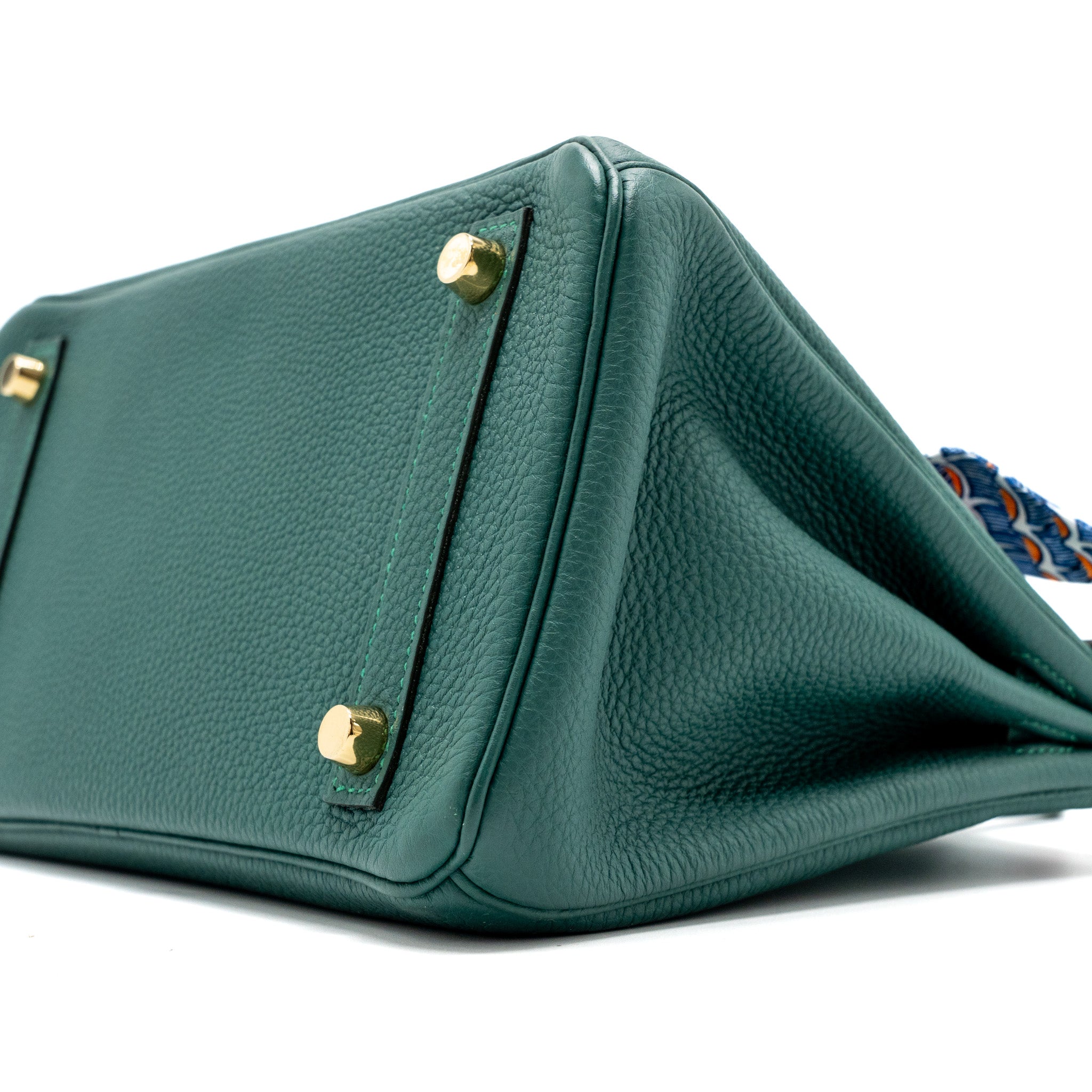 HERMES BIRKIN 25 TOGO Z6 MALACHITE GHW