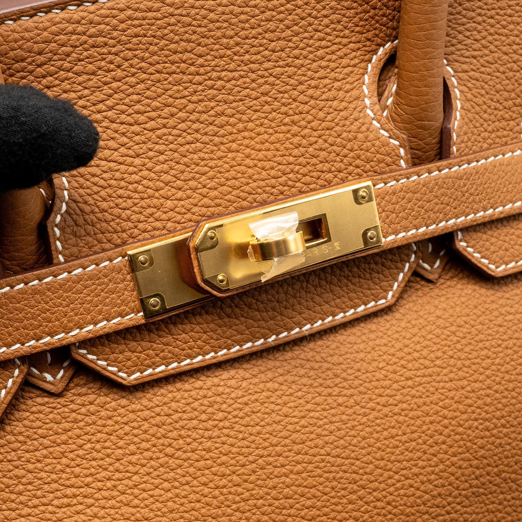 HERMES BIRKIN 30 TOGO GOLD GHW