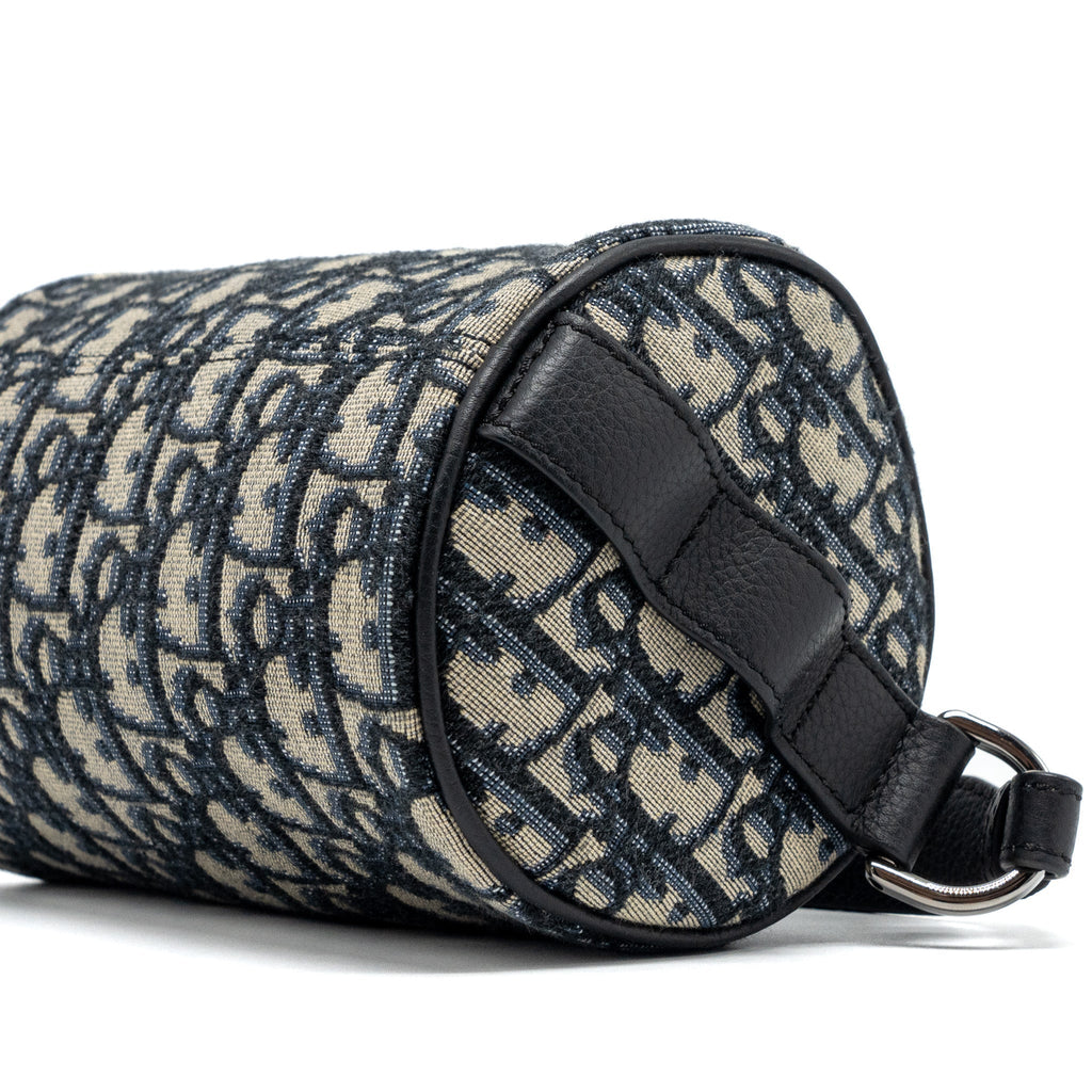 HOMME MESSENGER ROLLER BLUE OBLIQUE CANVAS SHW