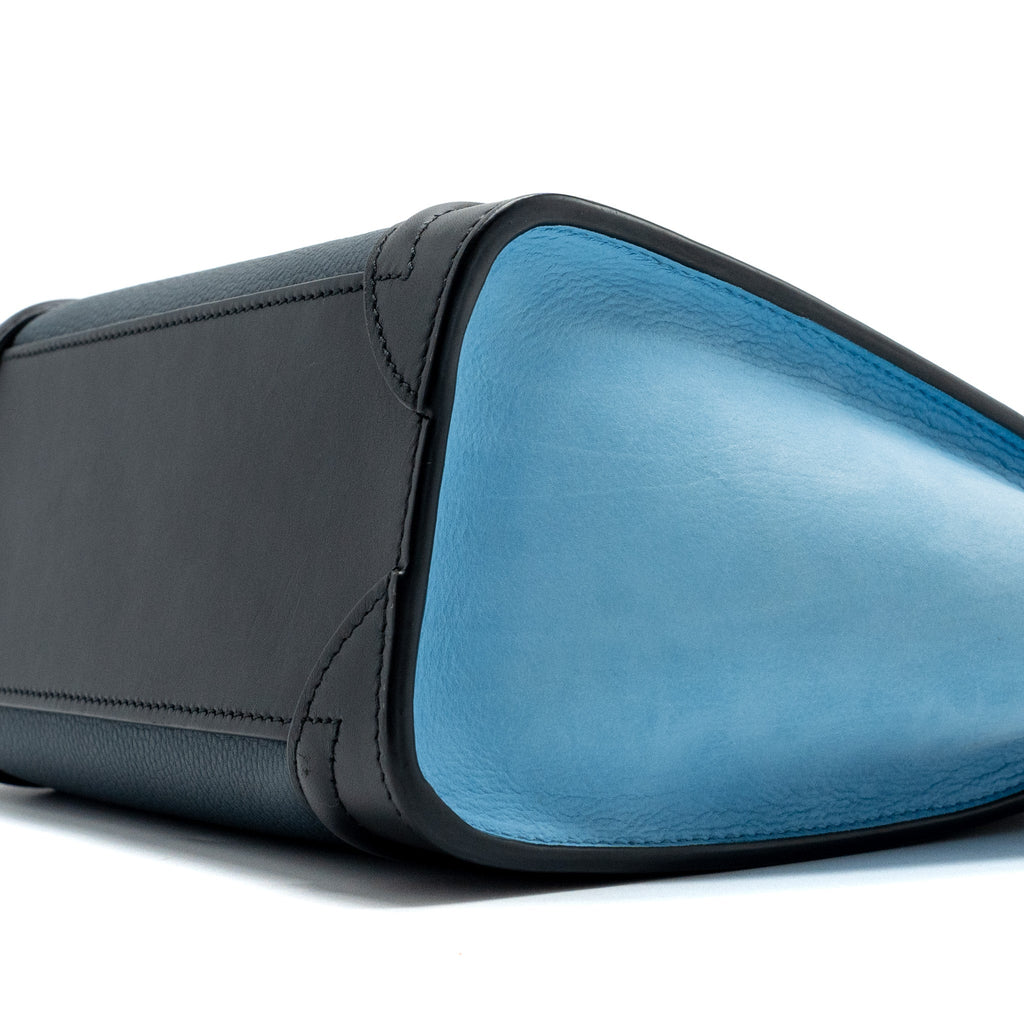 NANO LUGGAGE BAG MULTI COLOUR BLUE/DARK BLUE/BLACK GHW