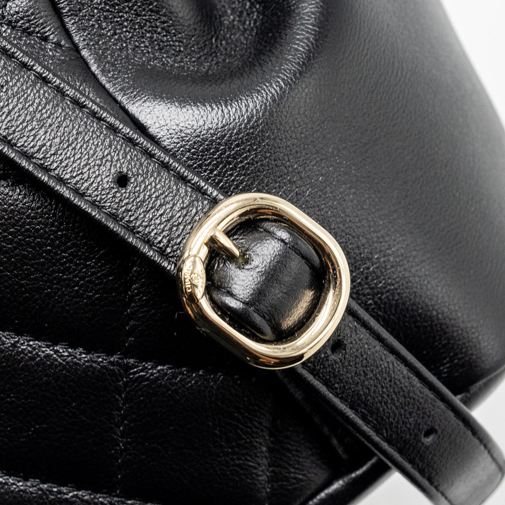 24P MINI DUMA BACKPACK CALFSKIN BLACK LGHW (MICROCHIP)