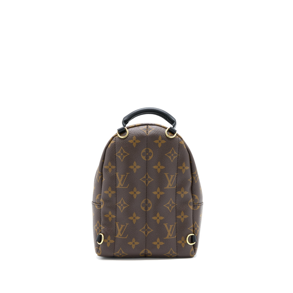 PALM SPRINGS MINI BACKPACK NEW VERSION MONOGRAM CANVAS GHW
