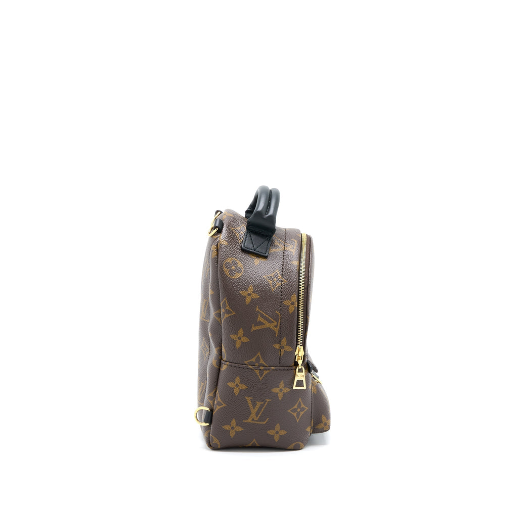PALM SPRINGS MINI BACKPACK NEW VERSION MONOGRAM CANVAS GHW