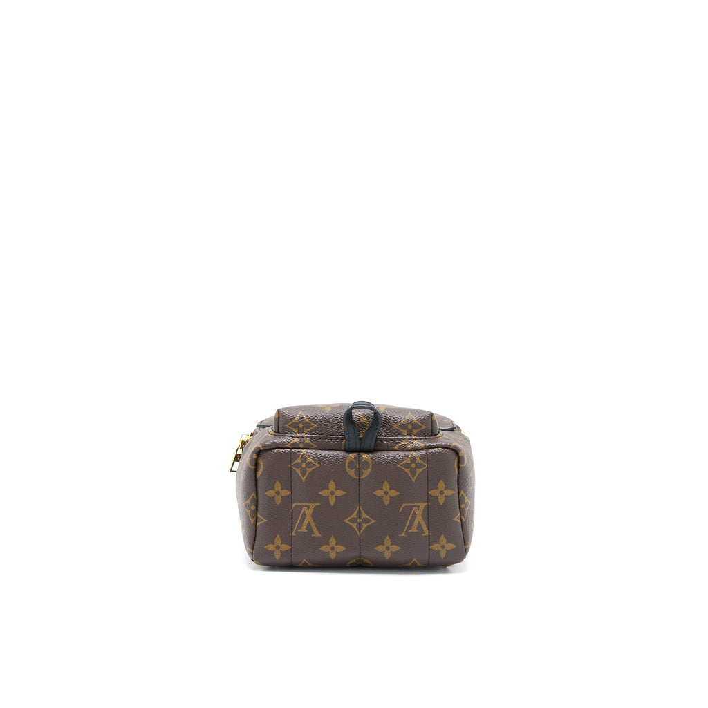 PALM SPRINGS MINI BACKPACK NEW VERSION MONOGRAM CANVAS GHW