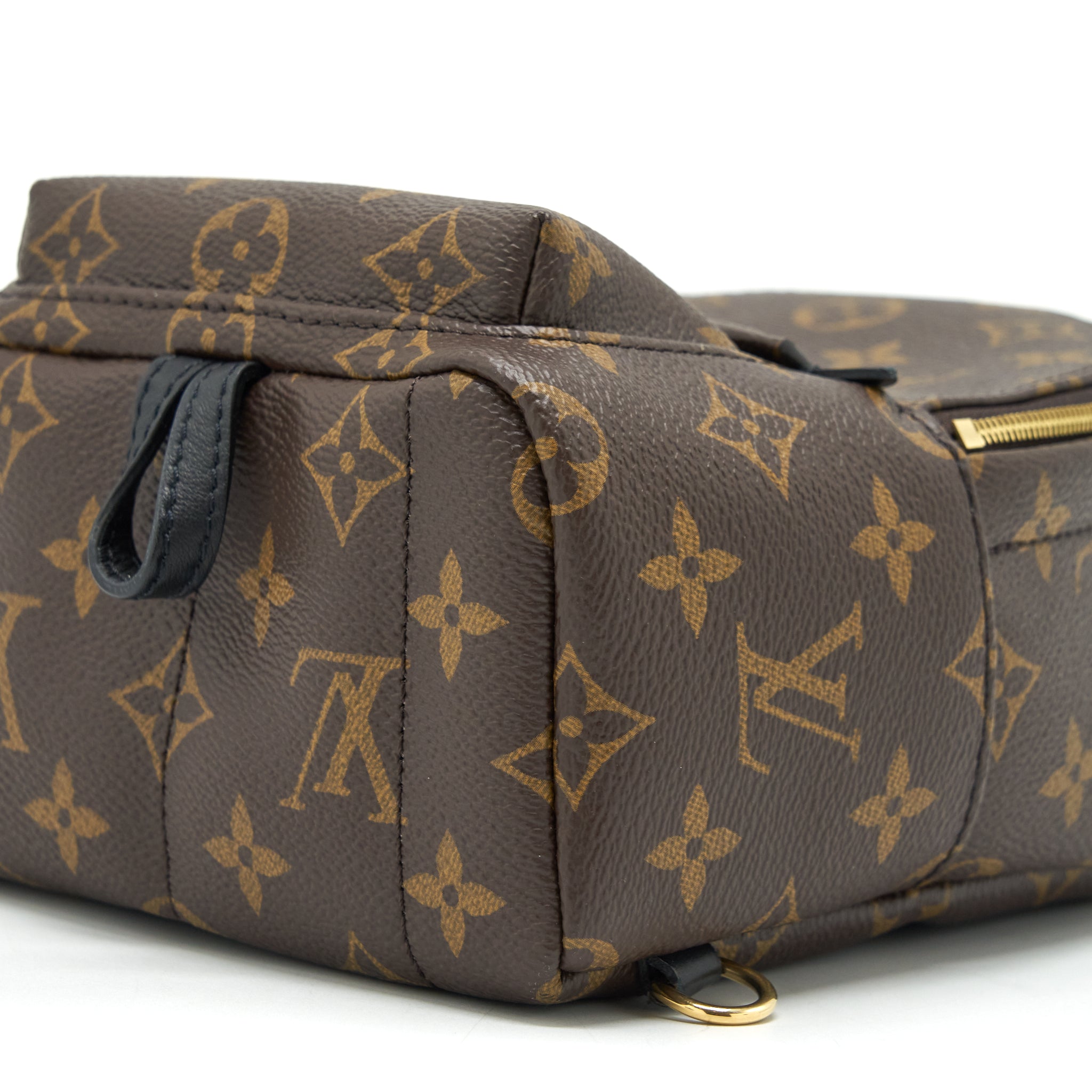 PALM SPRINGS MINI BACKPACK MONOGRAM CANVAS NEW ZIPPER