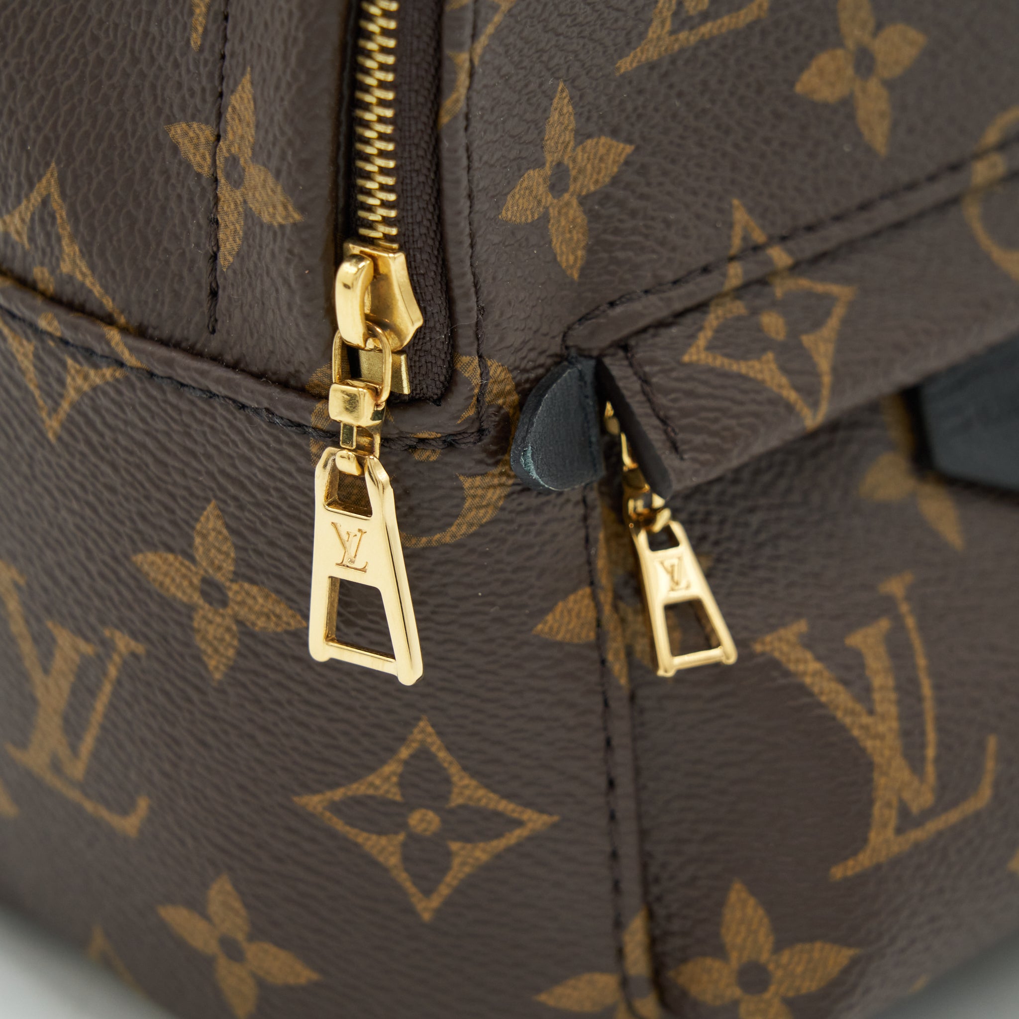 PALM SPRINGS MINI BACKPACK MONOGRAM CANVAS NEW ZIPPER