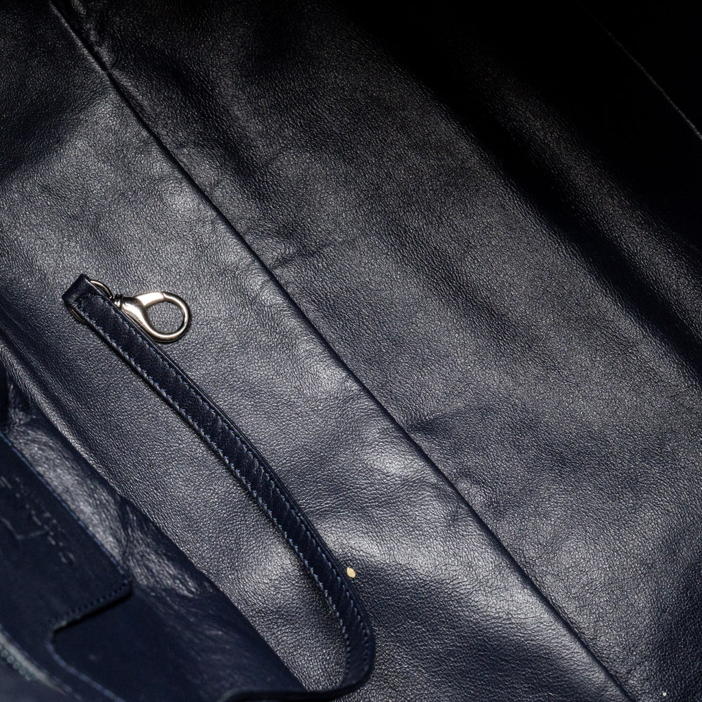 COCOON TRAVEL TOTE BAG CALFSKIN WHITE SHW