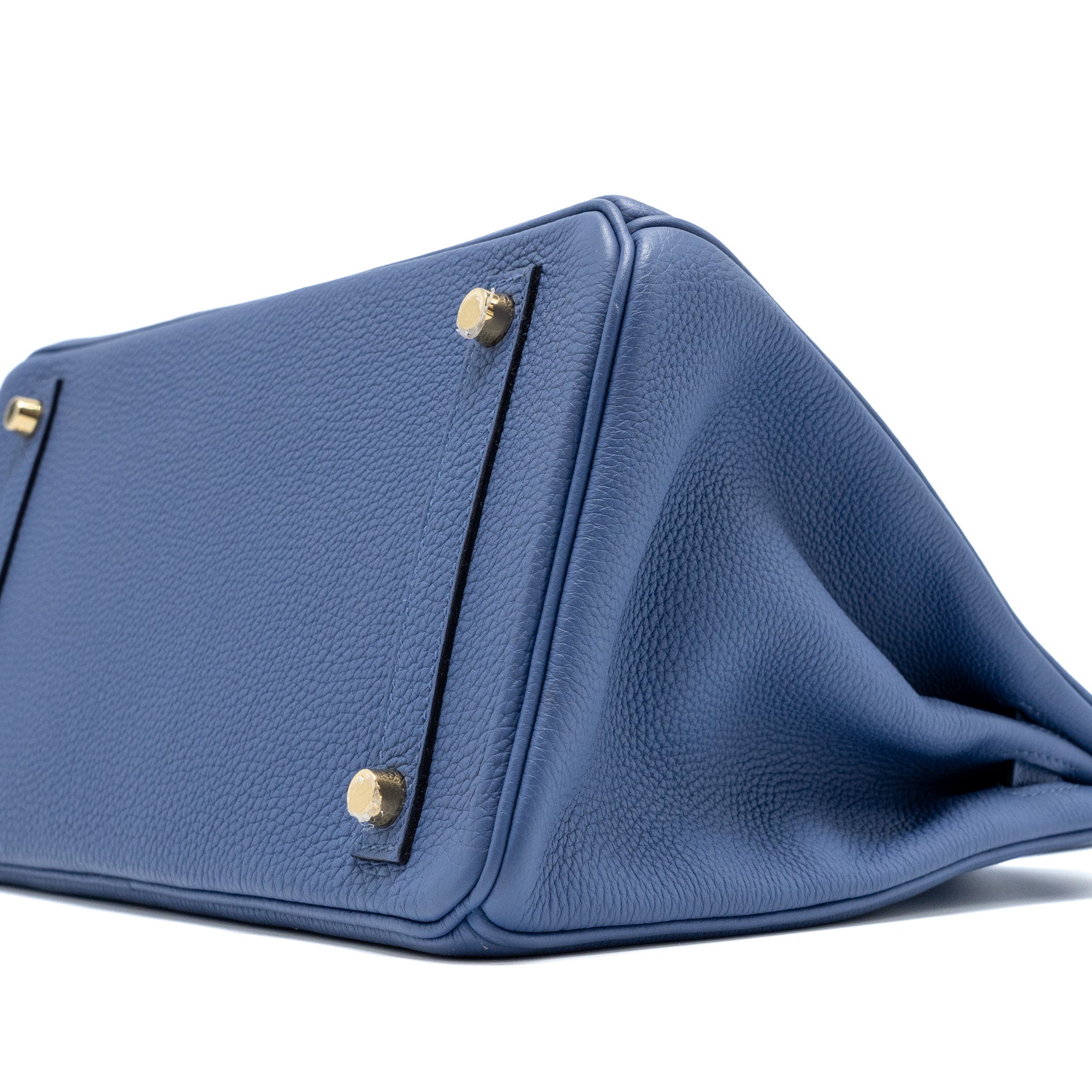 HERMES BIRKIN 30 TOGO BLUE BRIGHTON GHW