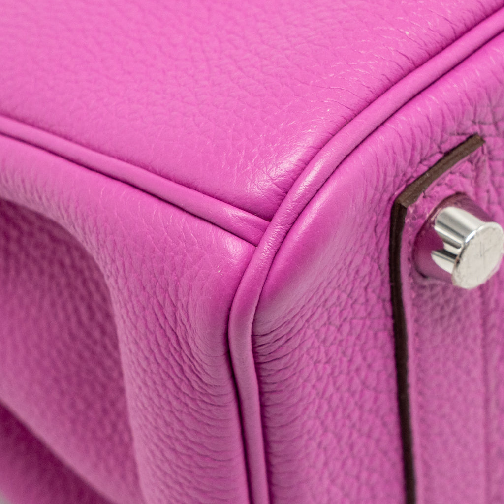 HERMES BIRKIN 25 TOGO MAGNOLIA SHW
