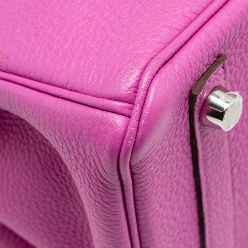 HERMES BIRKIN 25 TOGO MAGNOLIA SHW