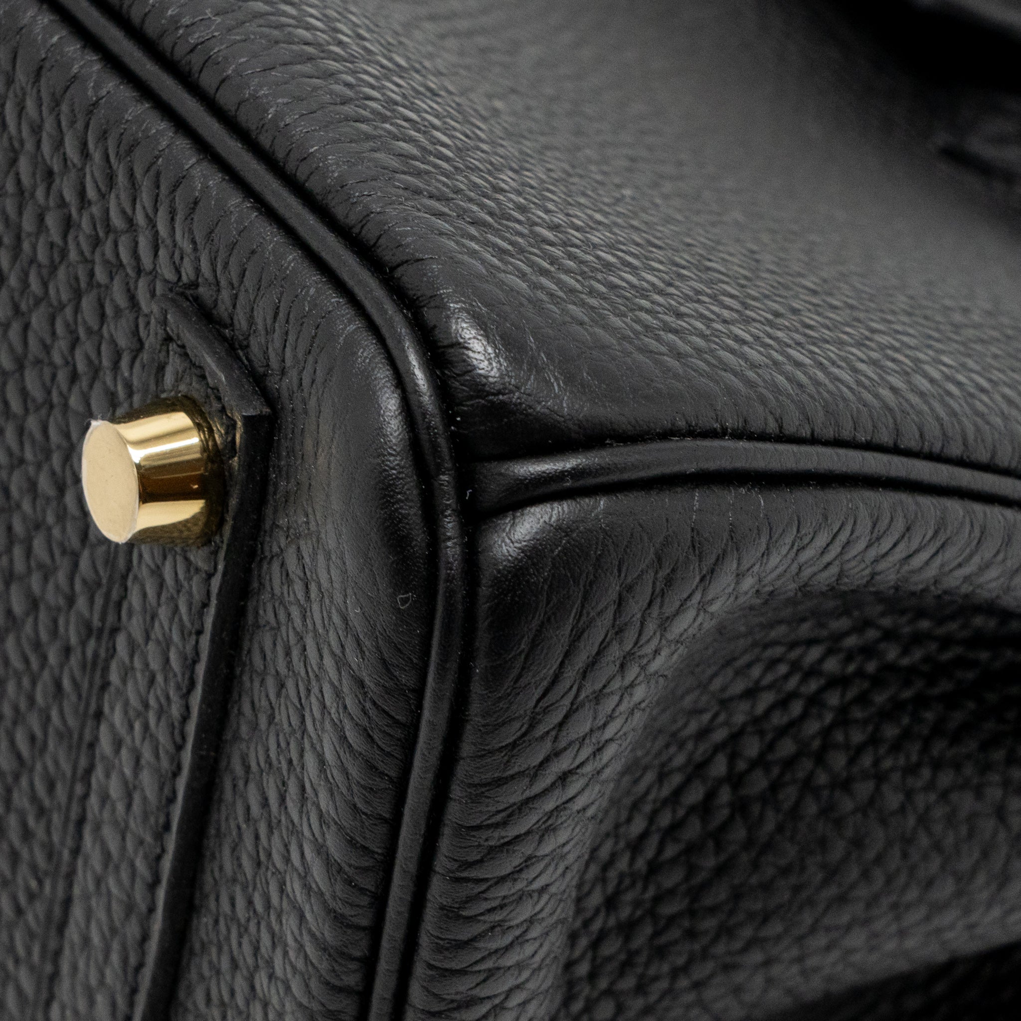 HERMES BIRKIN 25 TOGO BLACK GHW
