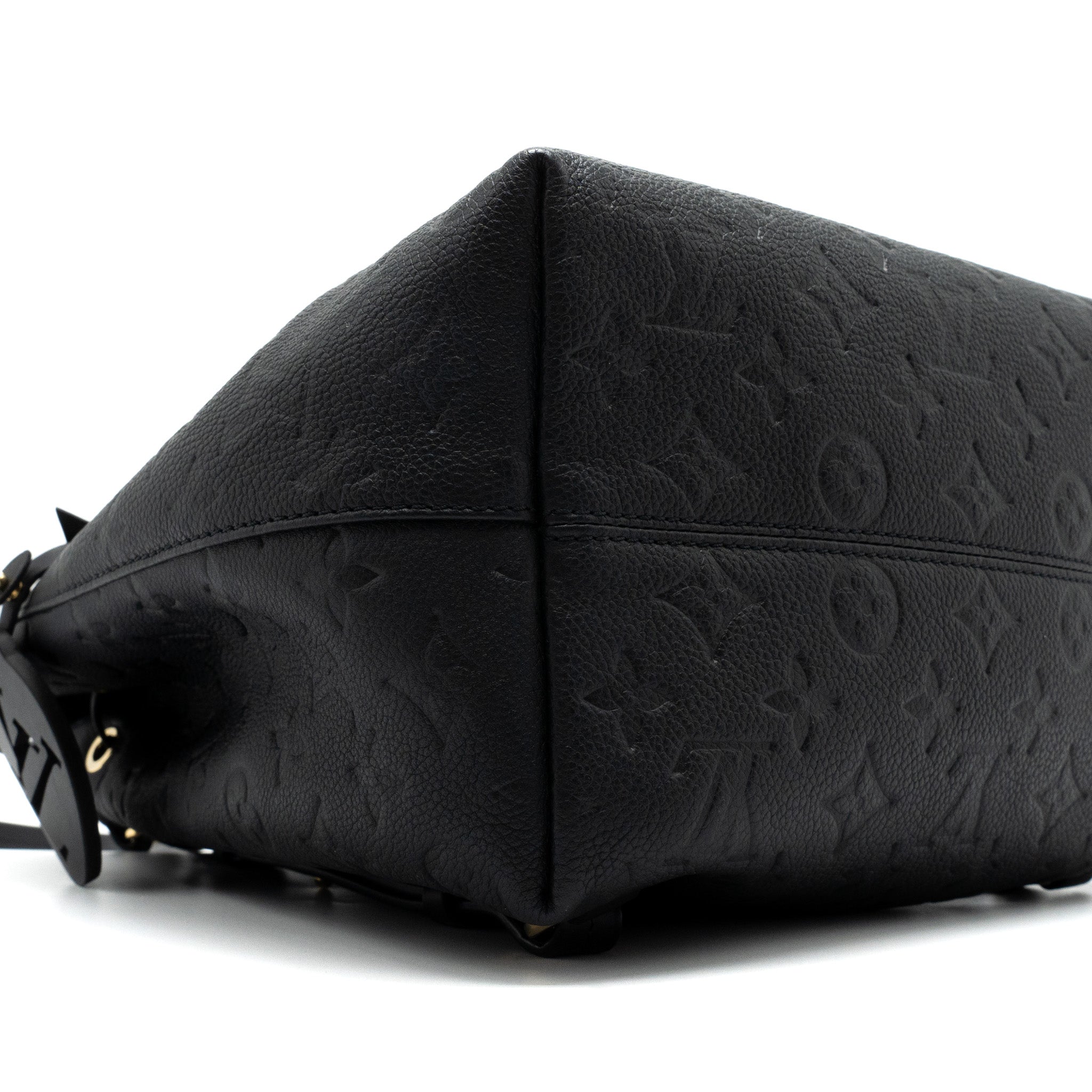 MONTSOURIS BACKPACK MONOGRAM EMPREINTE BLACK GHW (NEW VERSION)