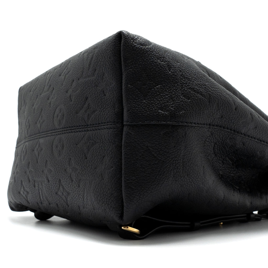 MONTSOURIS BACKPACK MONOGRAM EMPREINTE BLACK GHW (NEW VERSION)