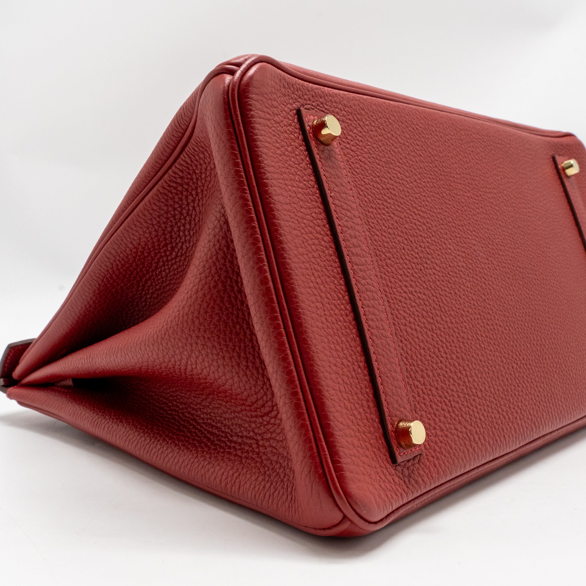 HERMES BIRKIN 35 TOGO ROUGE VIF GHW
