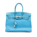 HERMES BIRKIN 35 TOGO BLUE JEANS SHW