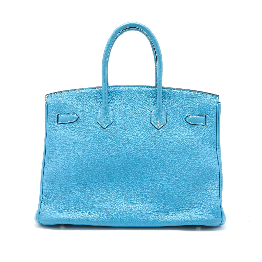 HERMES BIRKIN 35 TOGO BLUE JEANS SHW