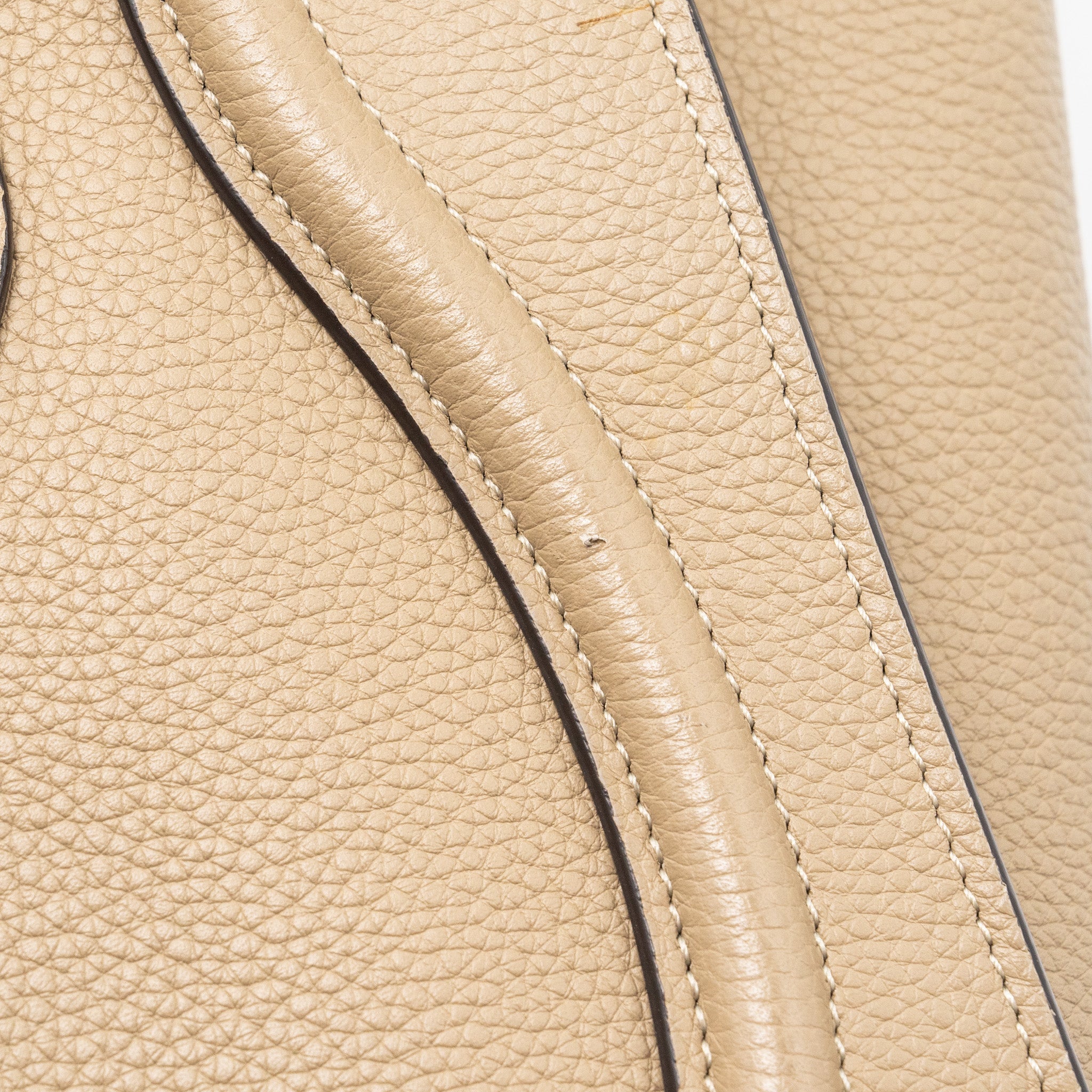 MICRO LUGGAGE BAG CALFSKIN DUNE SHW