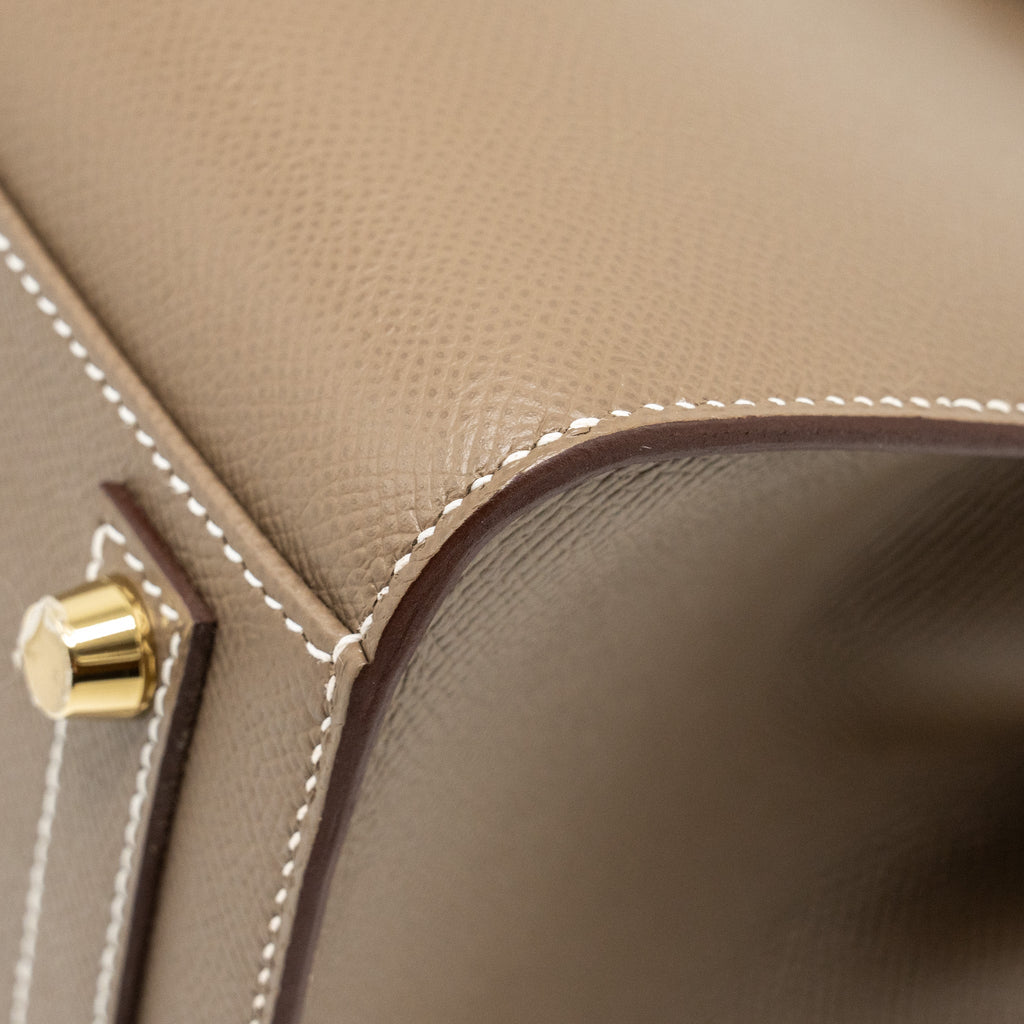 HERMES BIRKIN 30 SELLIER EPSOM ETOUPE GHW