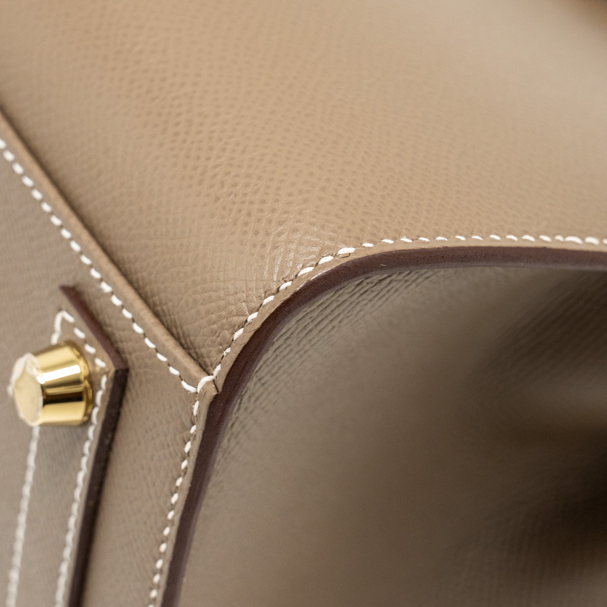 HERMES BIRKIN 30 SELLIER EPSOM ETOUPE GHW