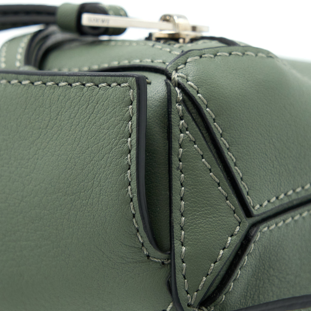 MINI PUZZLE BUMBAG CALFSKIN DARK SAGE SHW