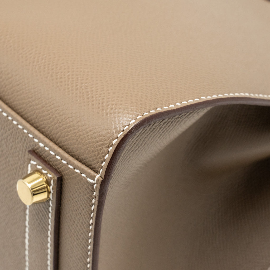 HERMES BIRKIN 30 SELLIER EPSOM ETOUPE GHW