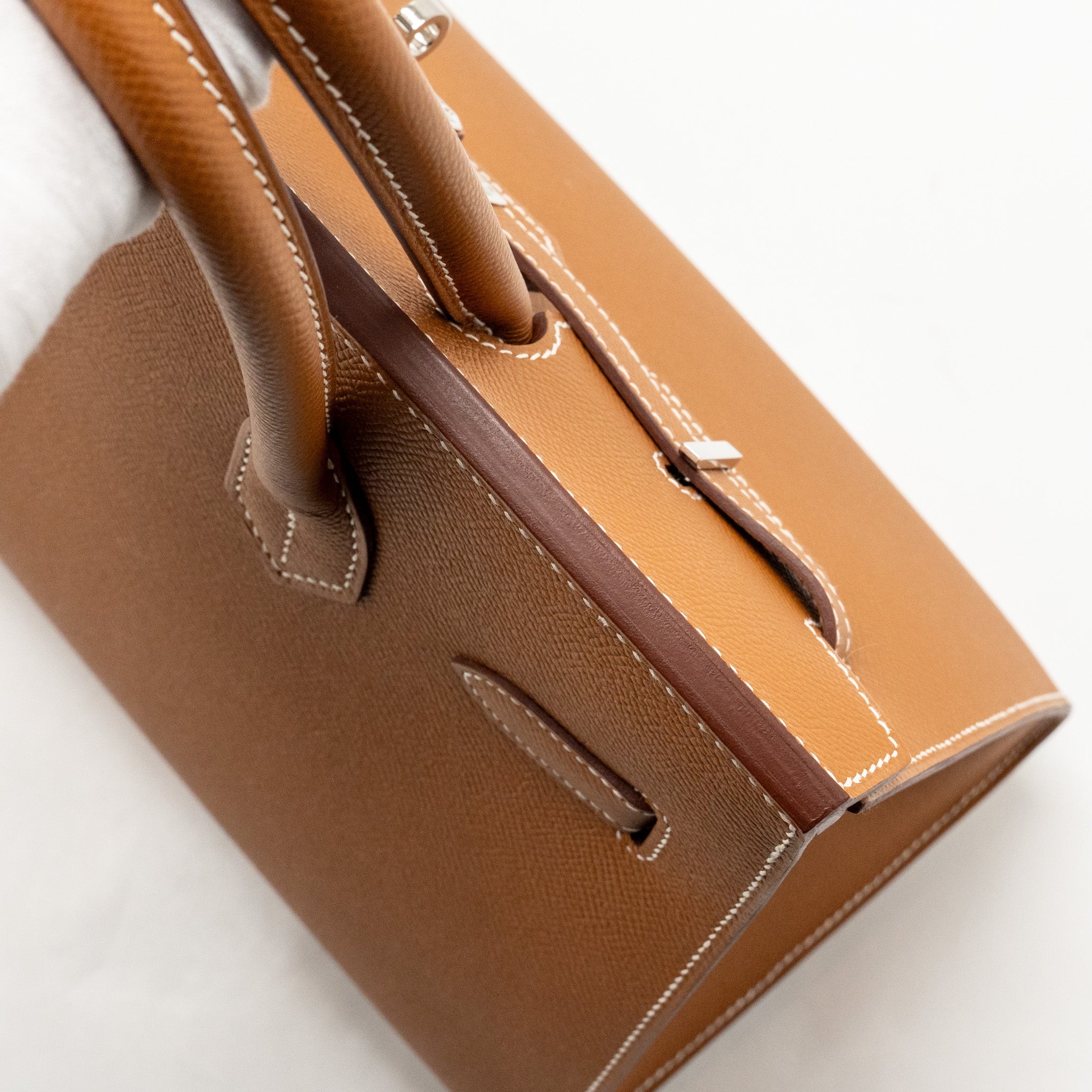 HERMES BIRKIN 30 SELLIER EPSOM GOLD SHW
