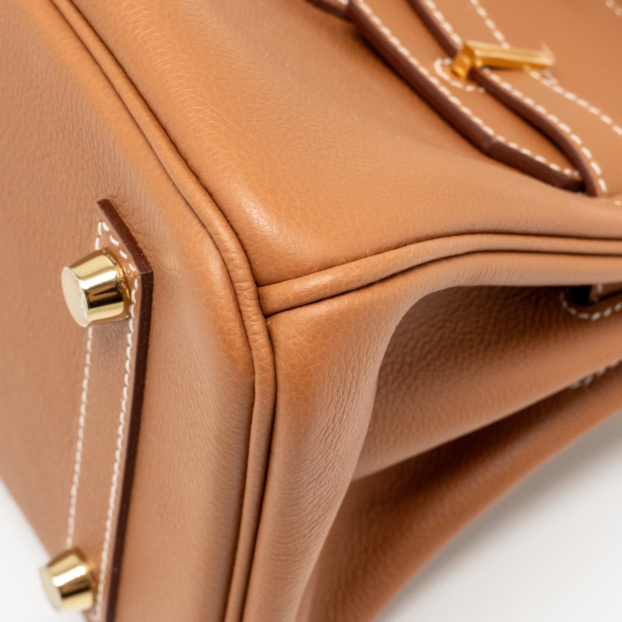 HERMES BIRKIN SHOULDER 29 EVERCOLOR GOLD GHW