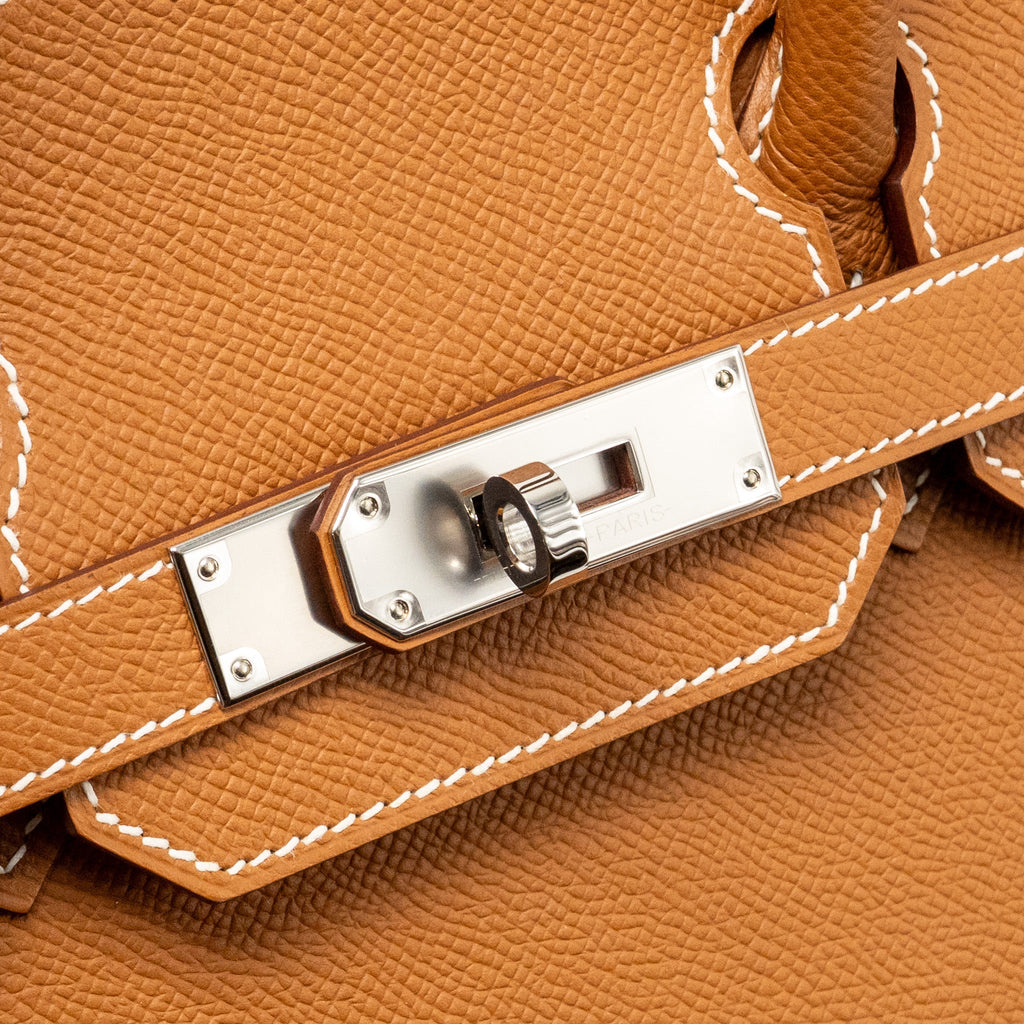 HERMES BIRKIN 30 SELLIER EPSOM GOLD SHW
