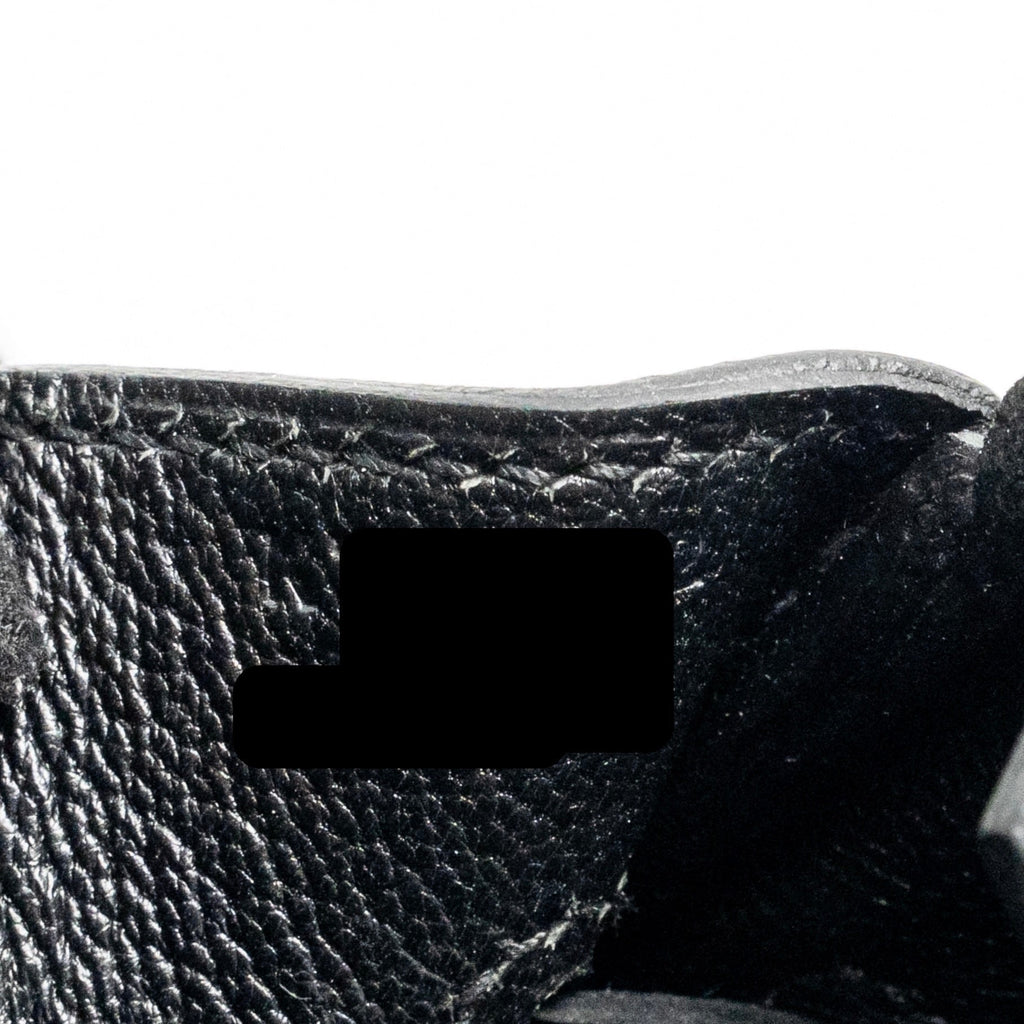 HERMES BIRKIN 30 TOGO BLACK BRUSHED SHW